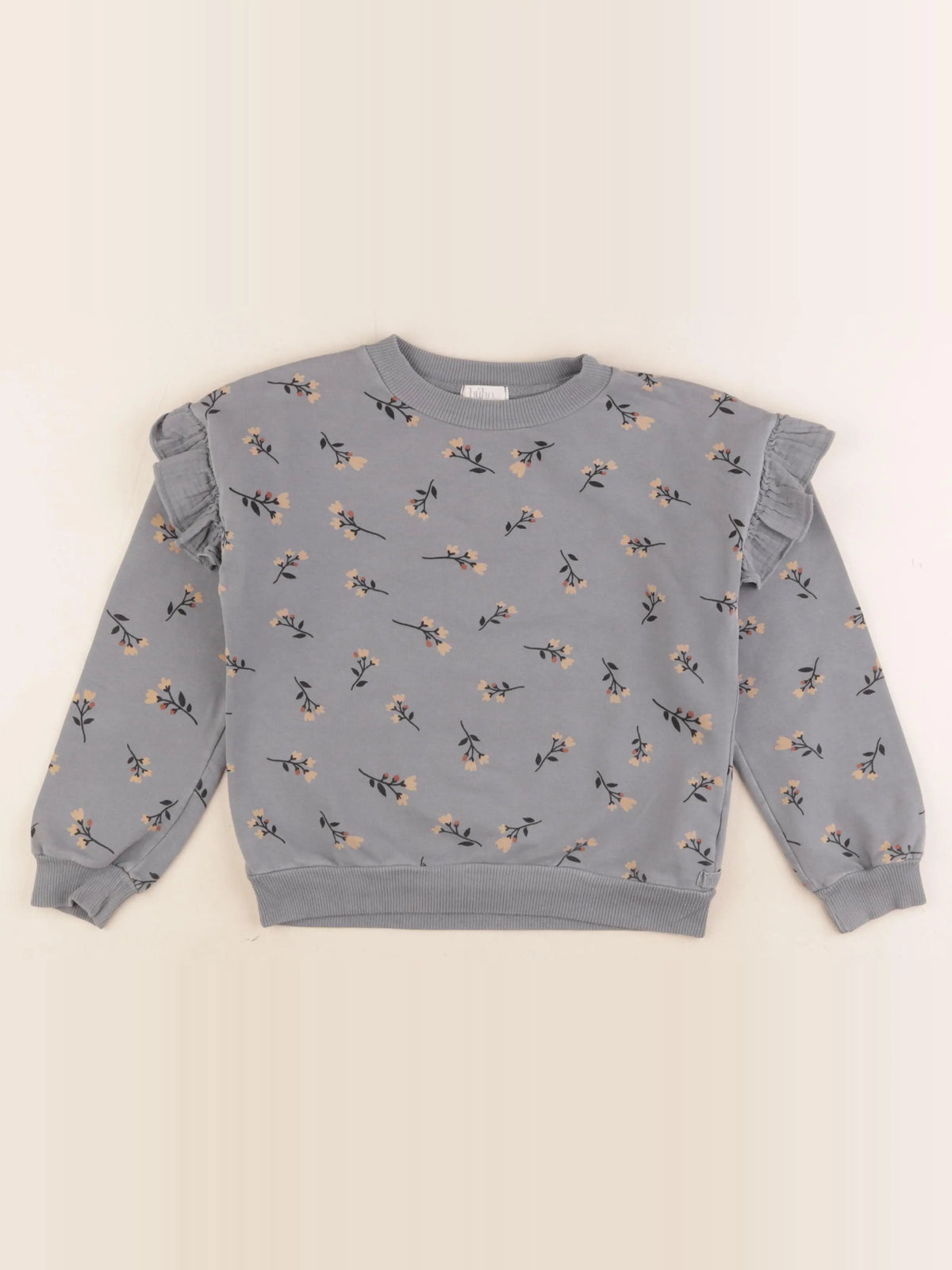 Buho - sweat bleu - 5 ans
