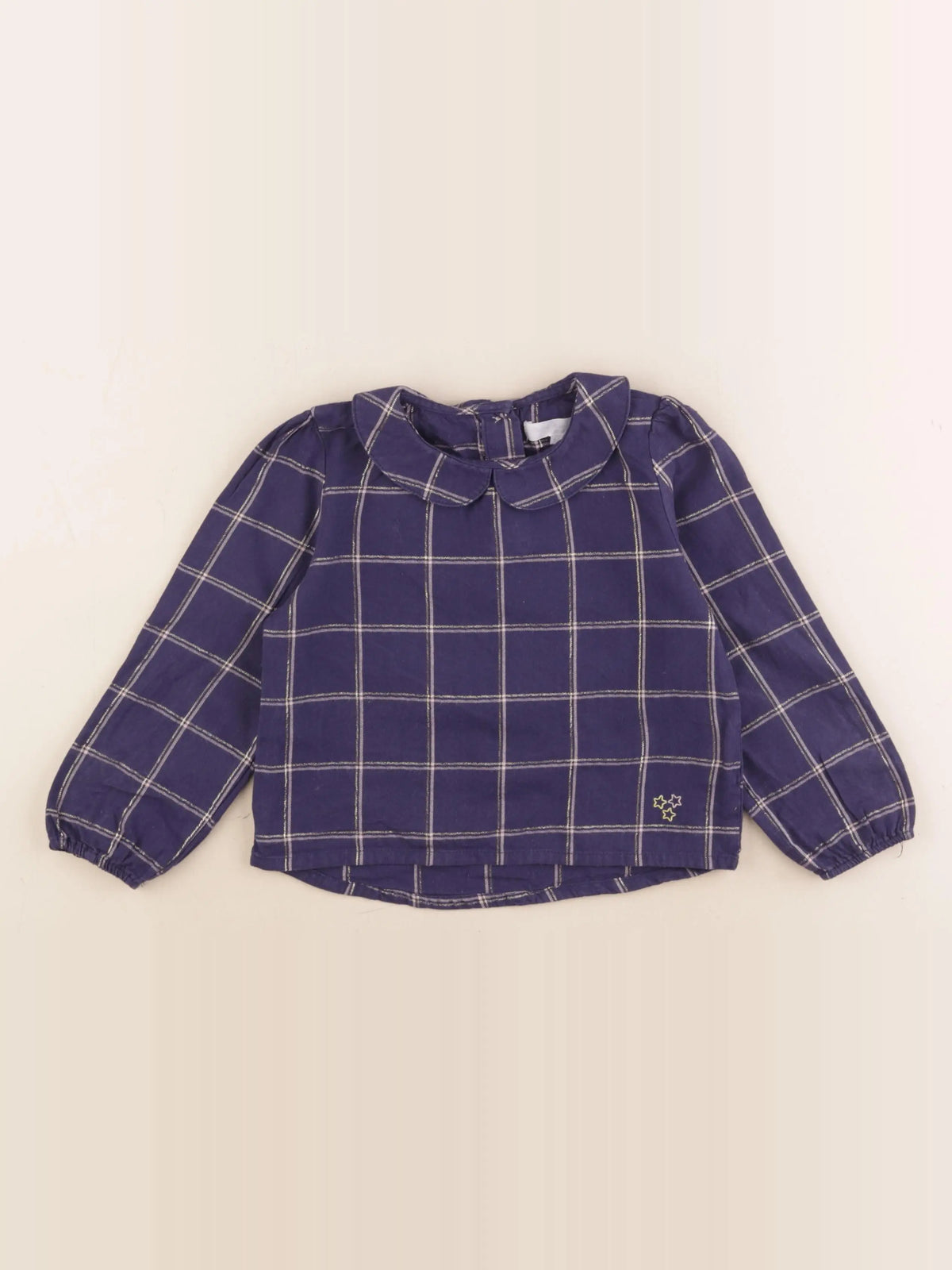Cadet Rousselle - blouse bleu - 4 ans