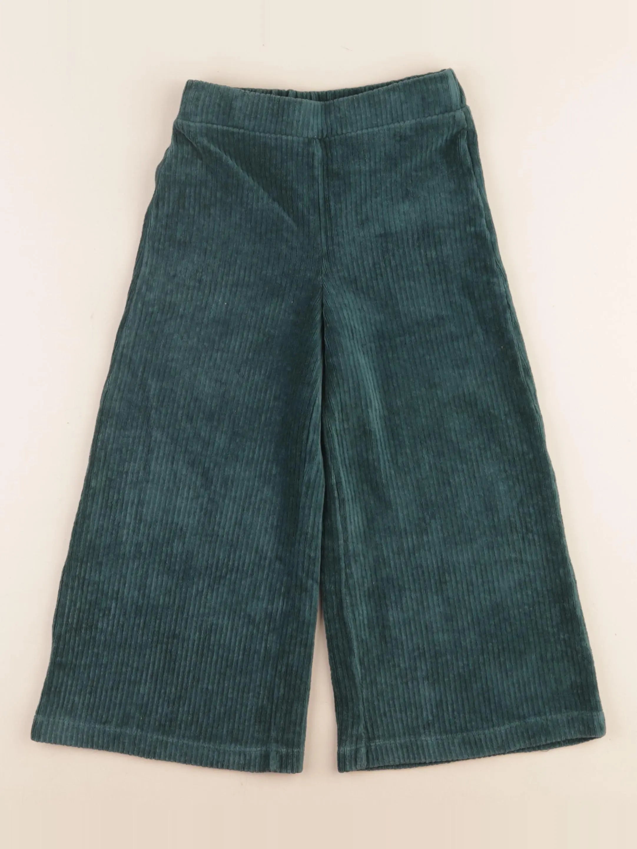 Vertbaudet - pantalon vert - 5 ans