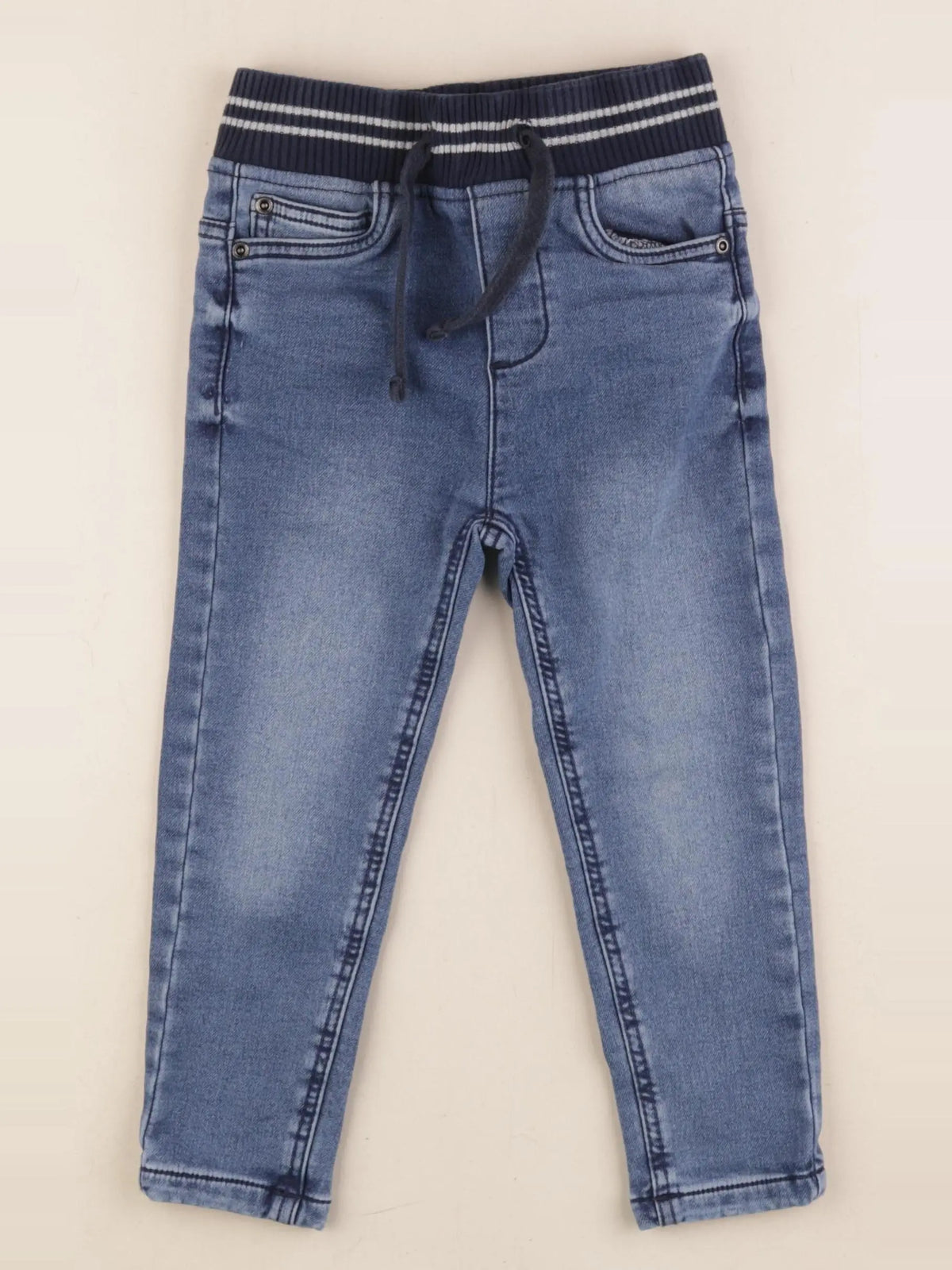 Vertbaudet - jegging bleu - 4 ans