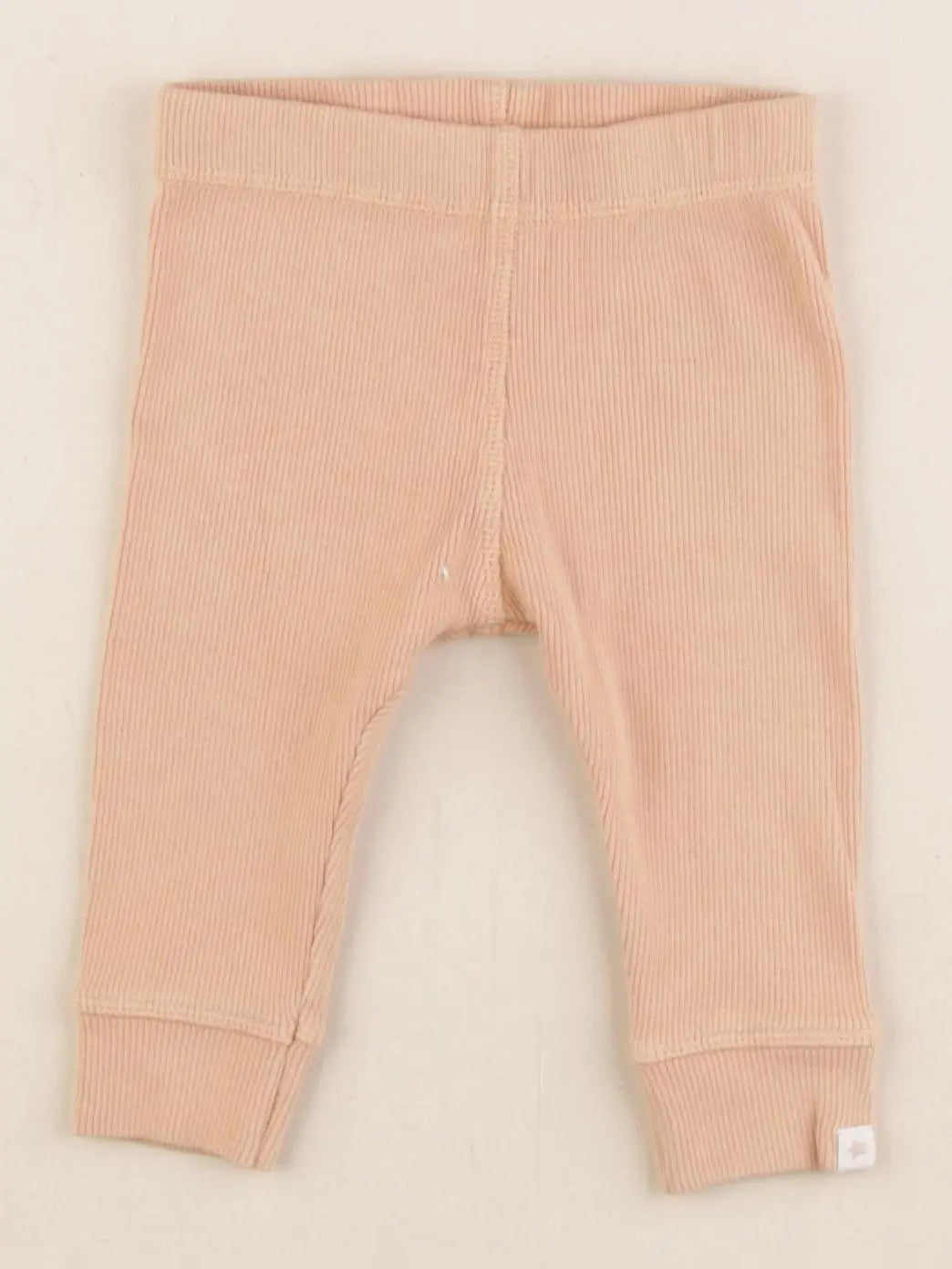 Zara - legging orange - 3/6 mois