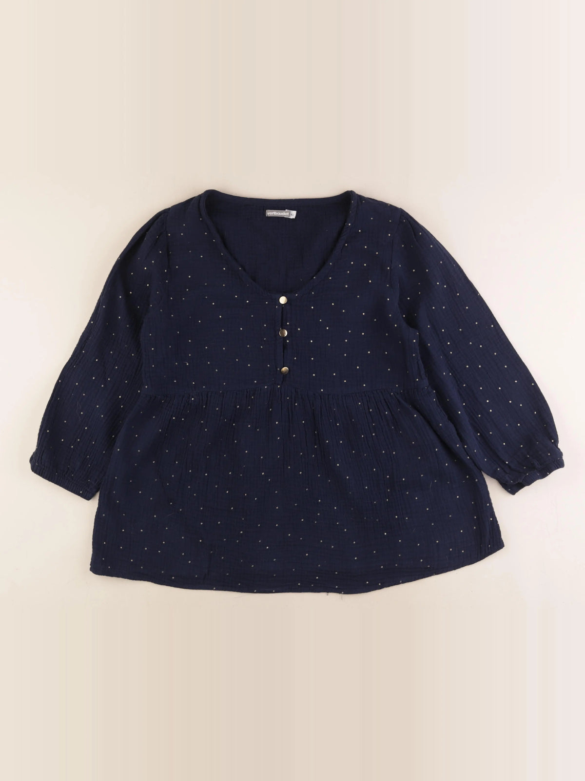 Vertbaudet - blouse grossesse bleu - 42