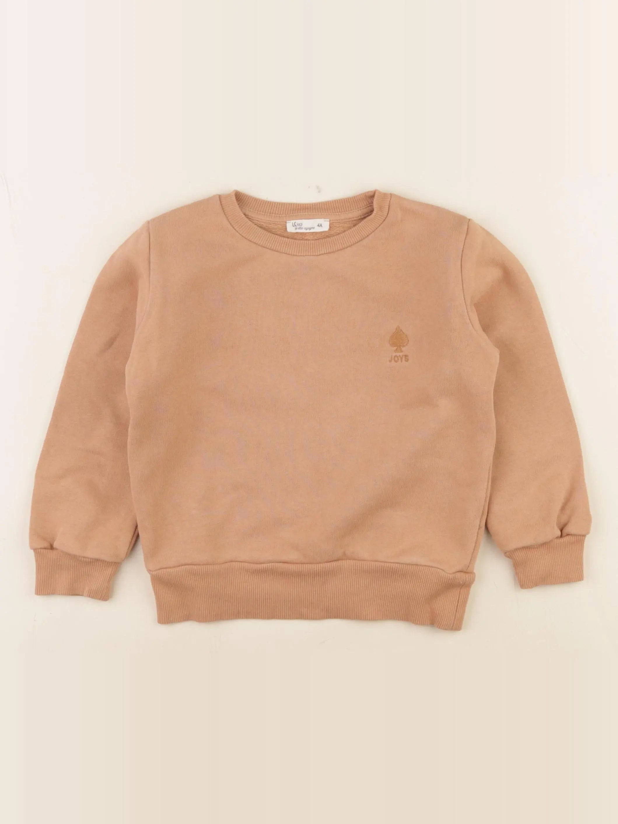 Eden & Victor - sweat marron - 4 ans