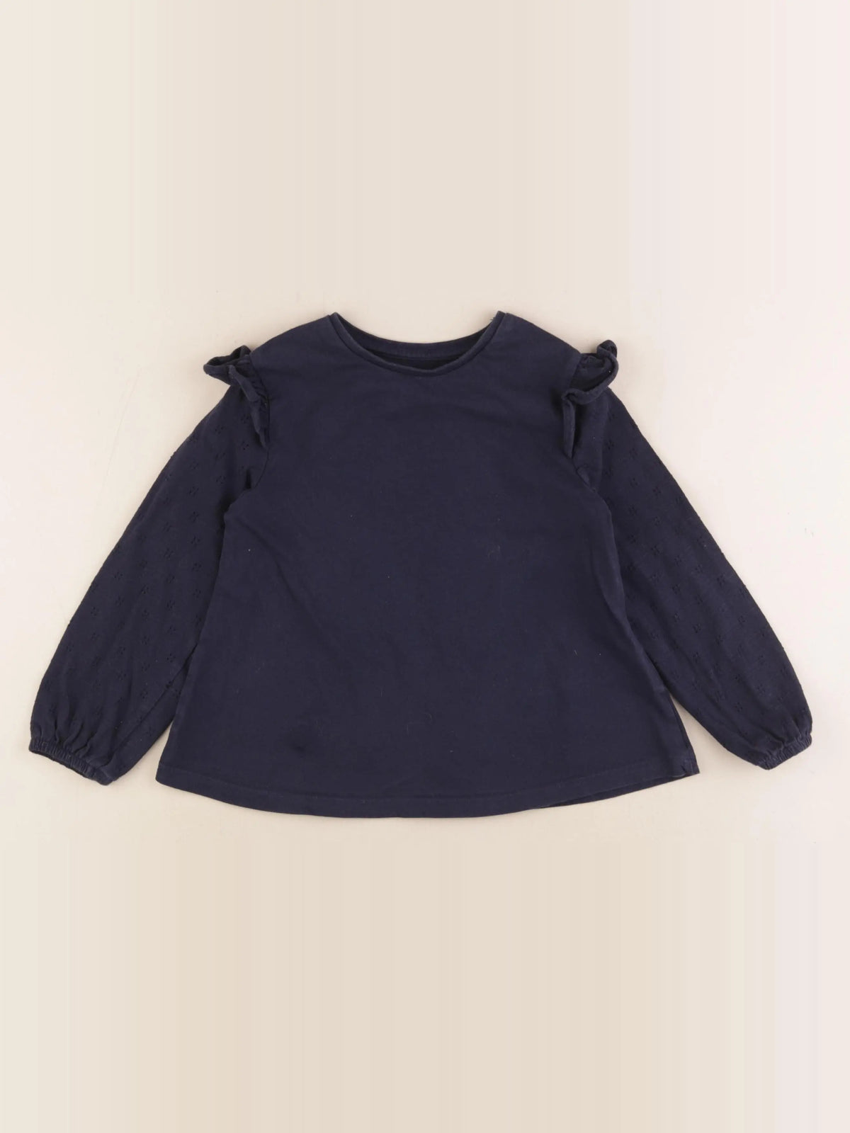 Vertbaudet - tee-shirt bleu - 6 ans