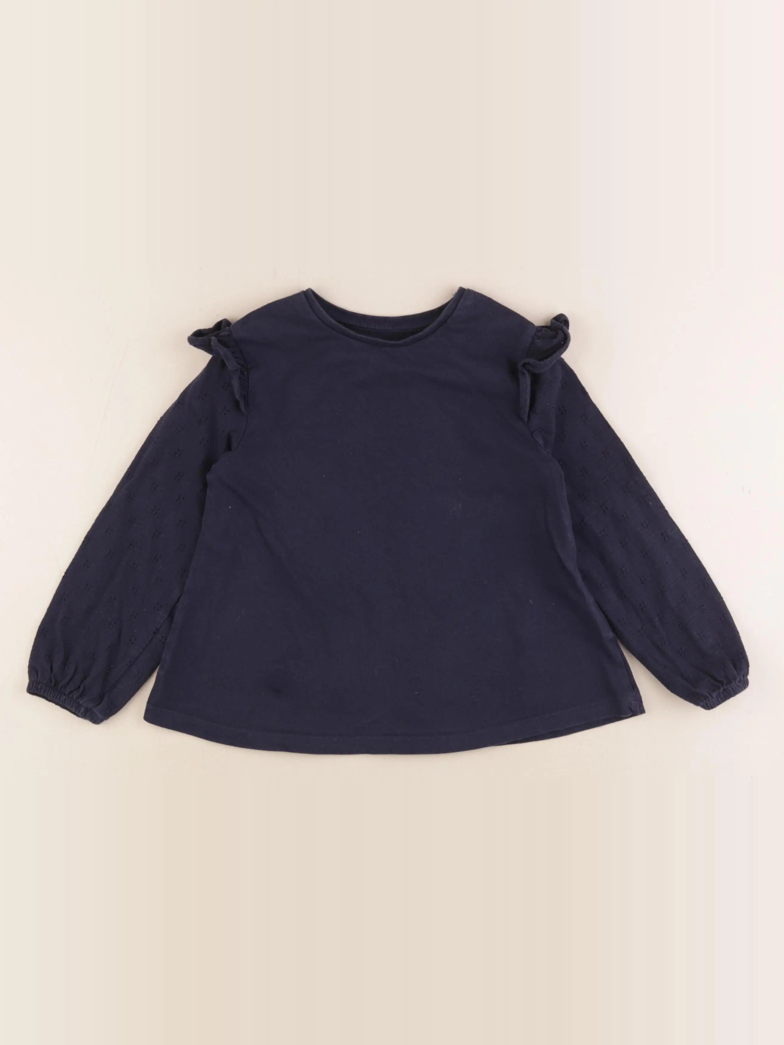 Vertbaudet - tee-shirt bleu - 6 ans