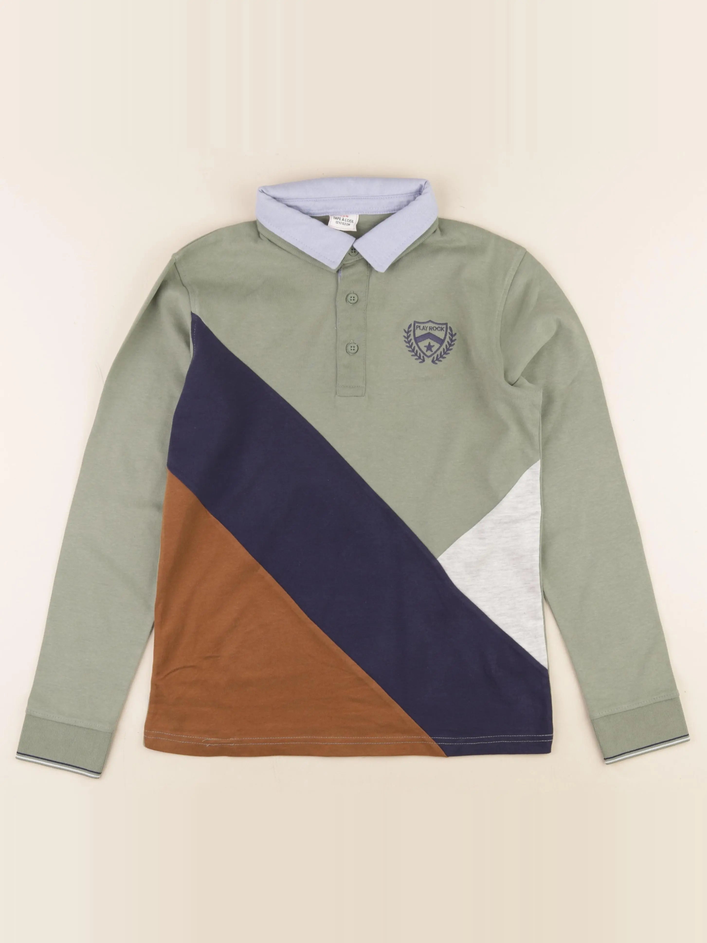 Tape à l'oeil - polo multicolore - 12 ans