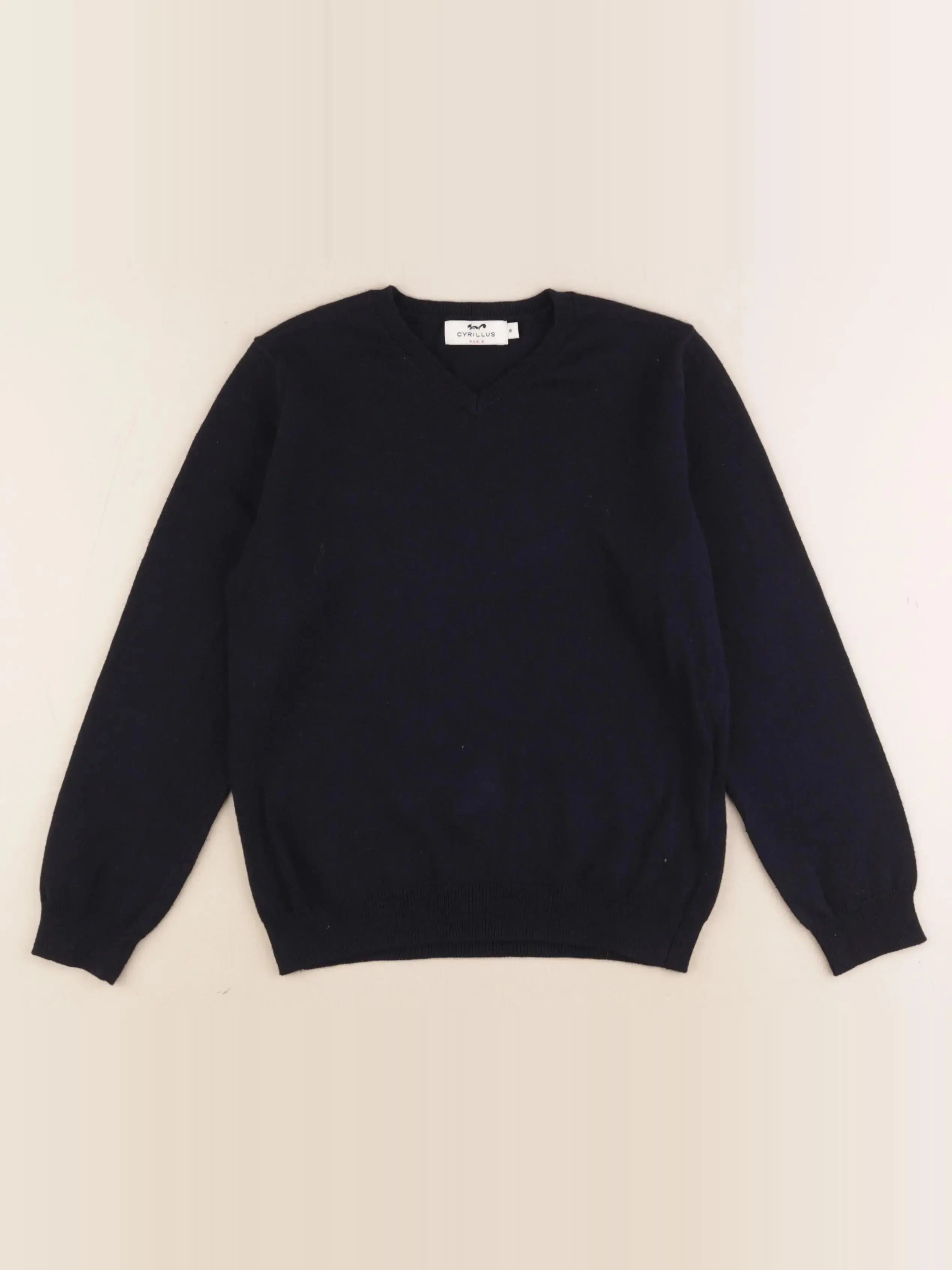 Cyrillus - pull bleu - 8 ans