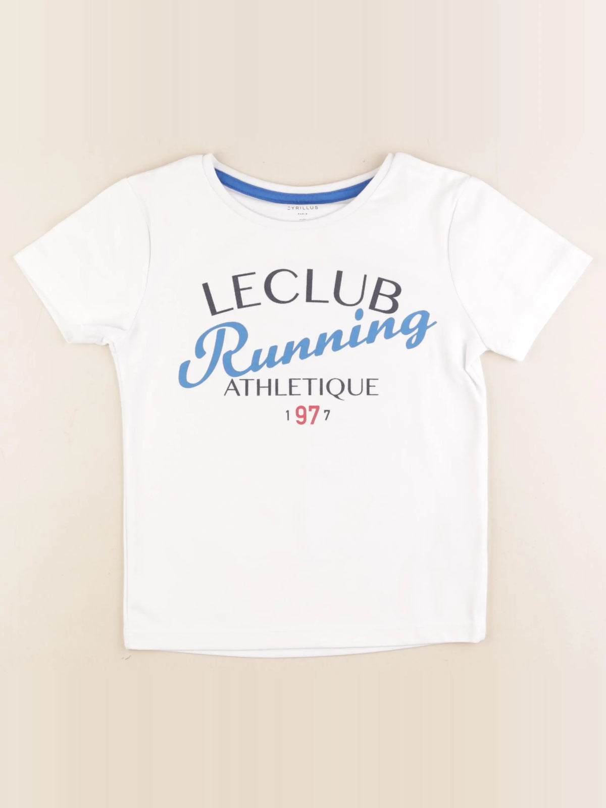 Cyrillus - tee-shirt blanc - 8 ans