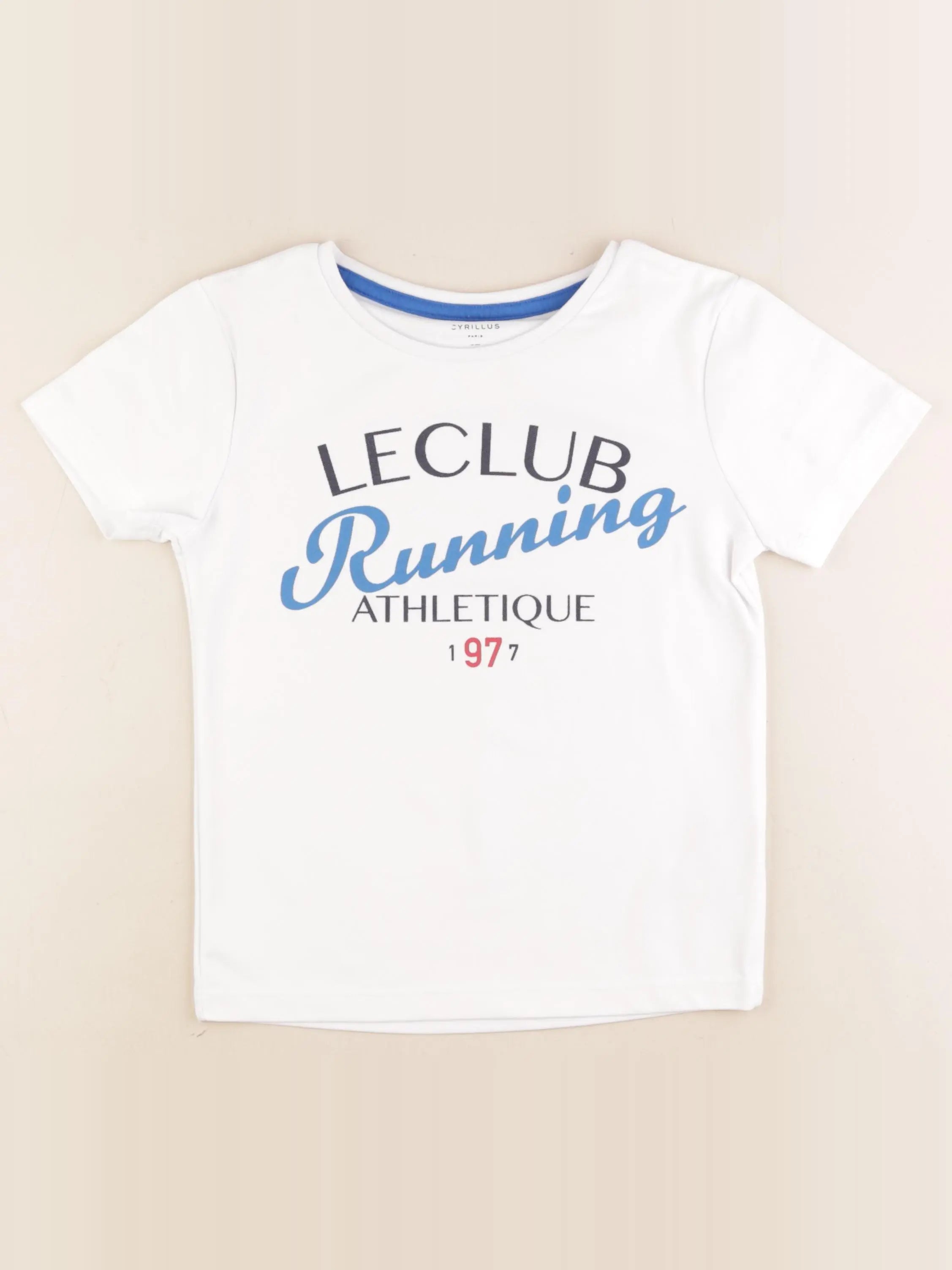 Cyrillus - tee-shirt blanc - 8 ans