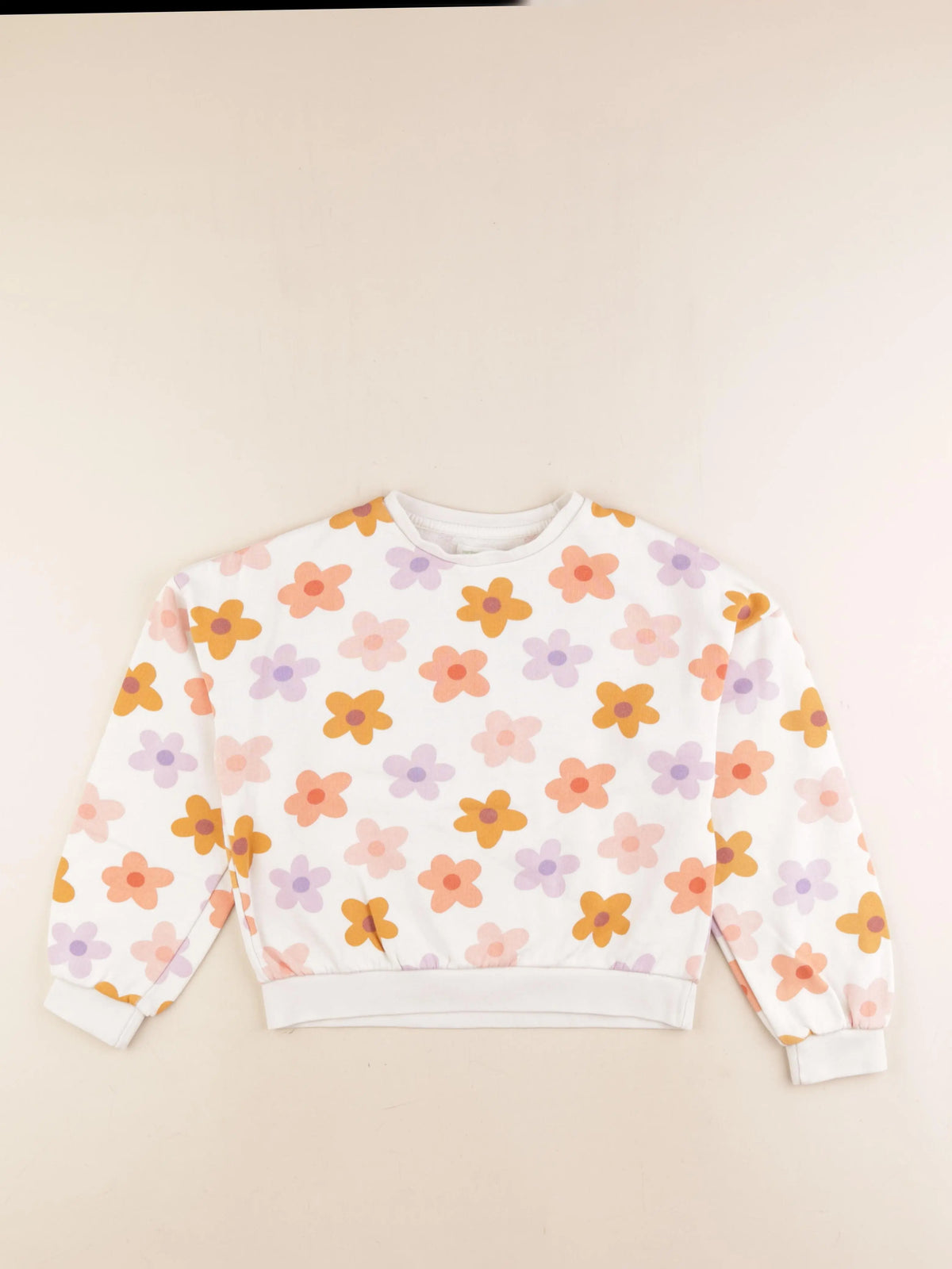 Vertbaudet - sweat multicolore - 10 ans