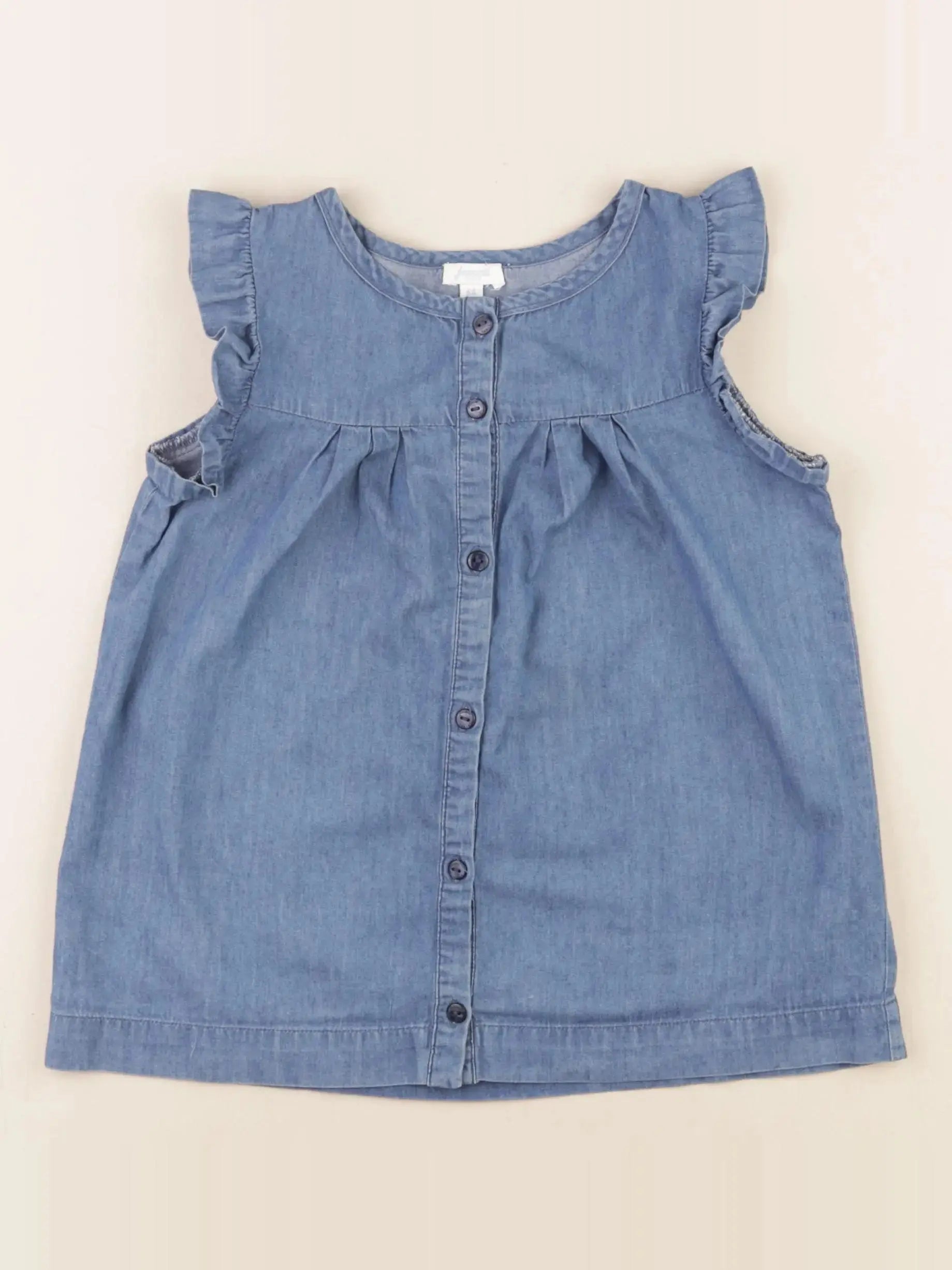 Jacadi - blouse bleu - 6 ans