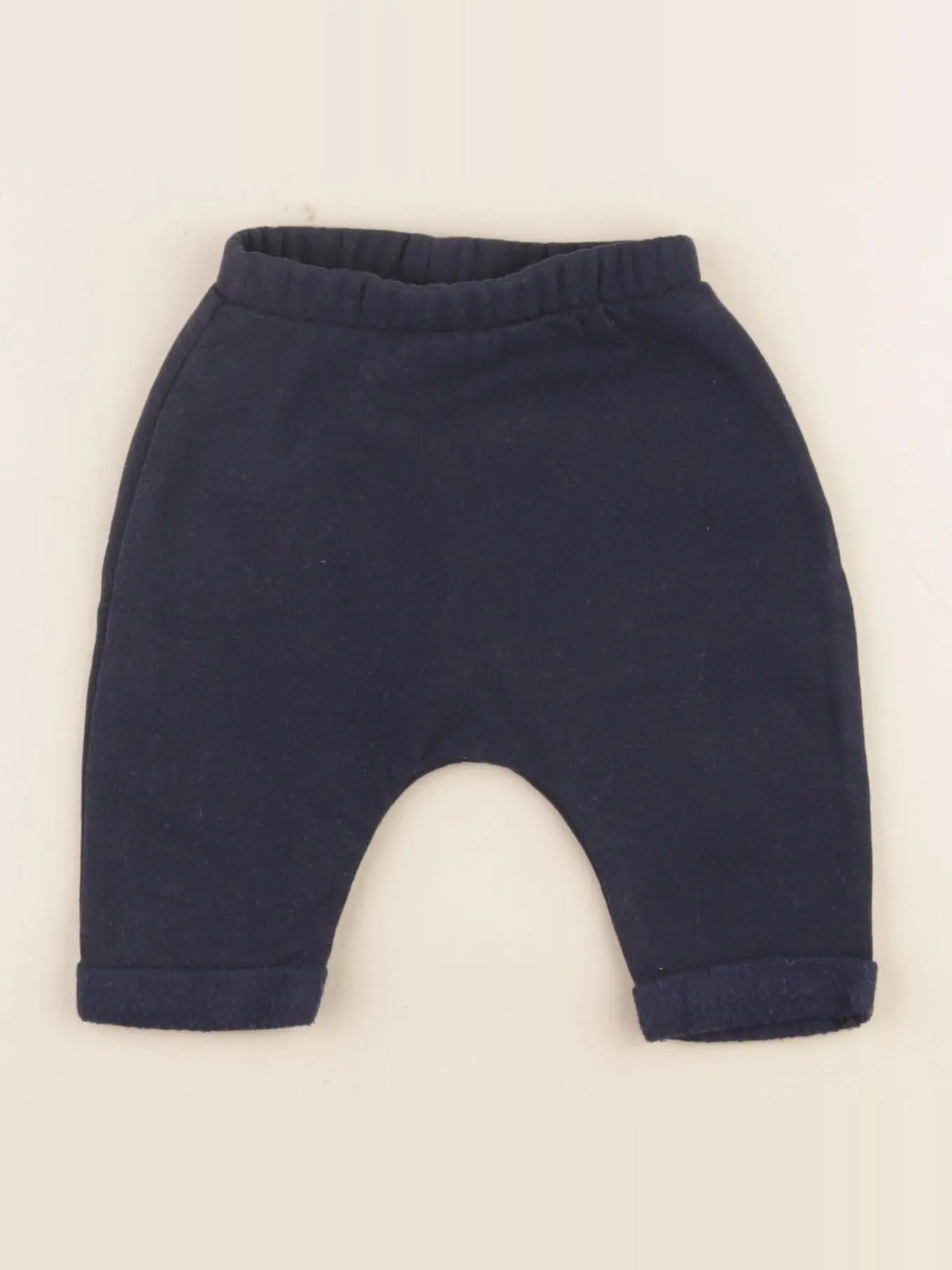 Vertbaudet - sarouel bleu - 1 mois