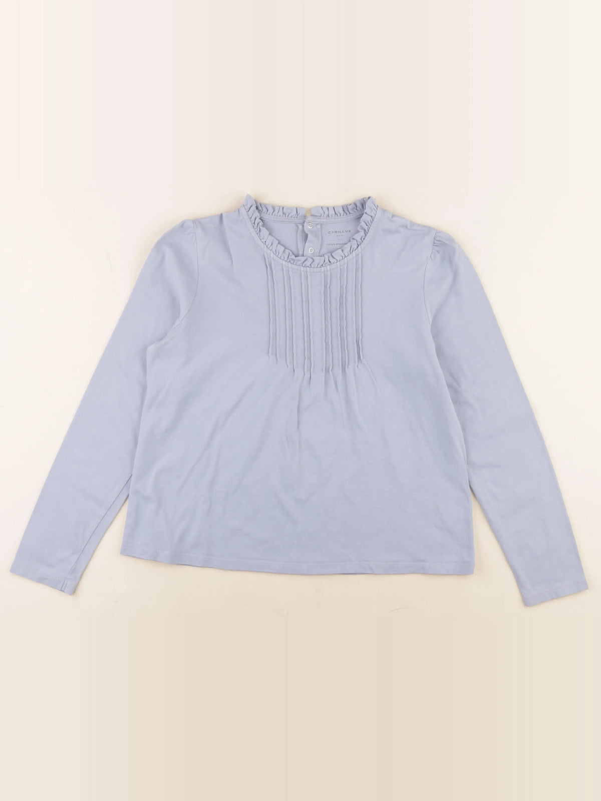 Cyrillus - tee-shirt bleu - 12 ans