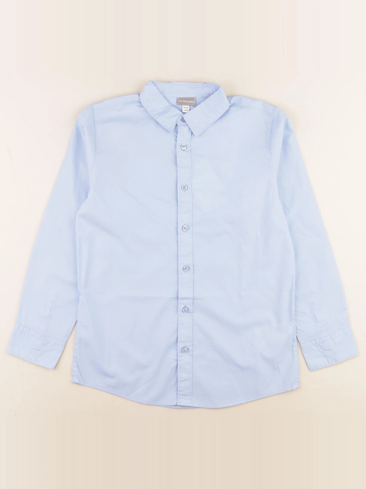 Vertbaudet - chemise bleu - 10 ans