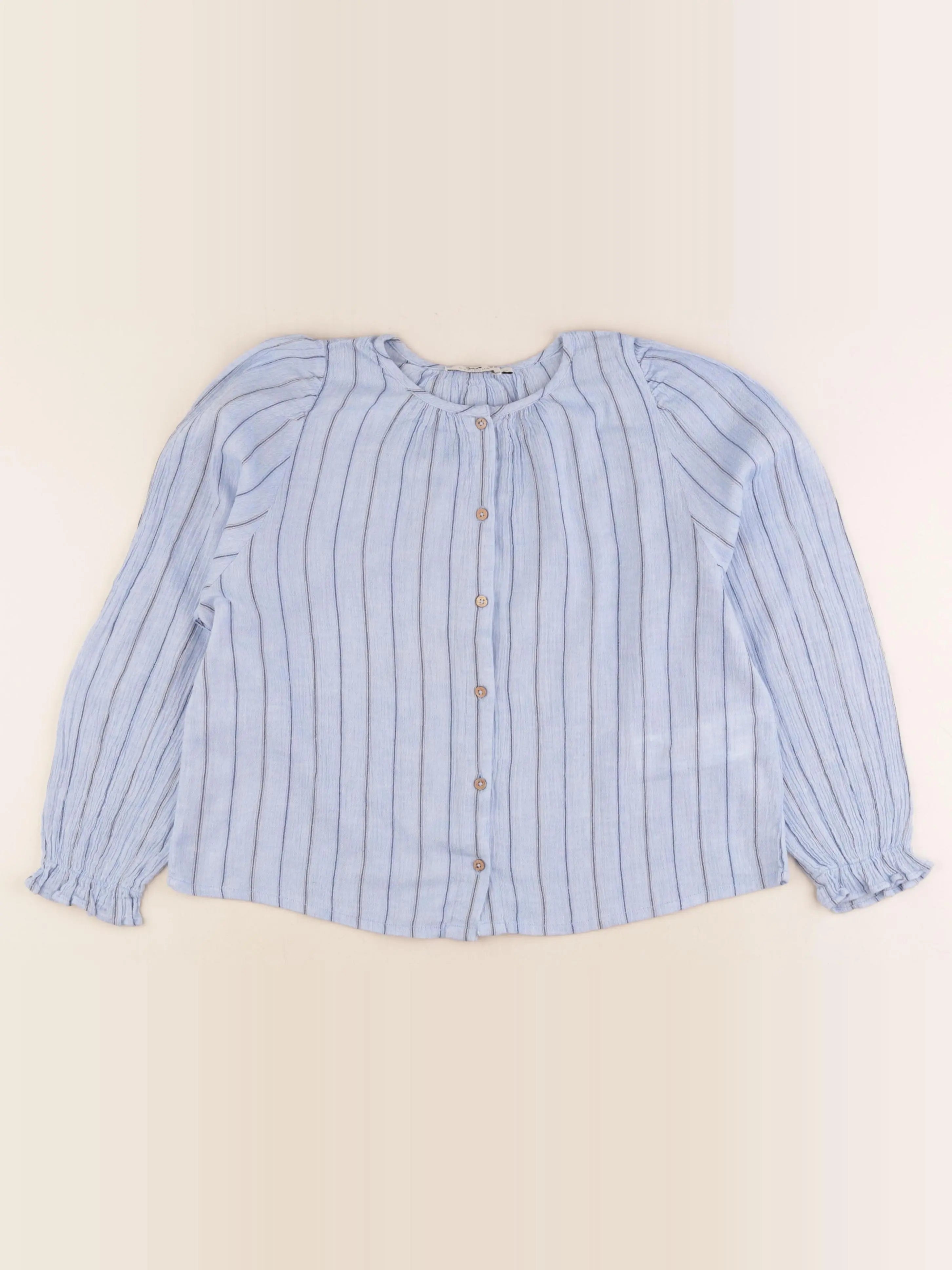 Cyrillus - blouse bleu - 10 ans