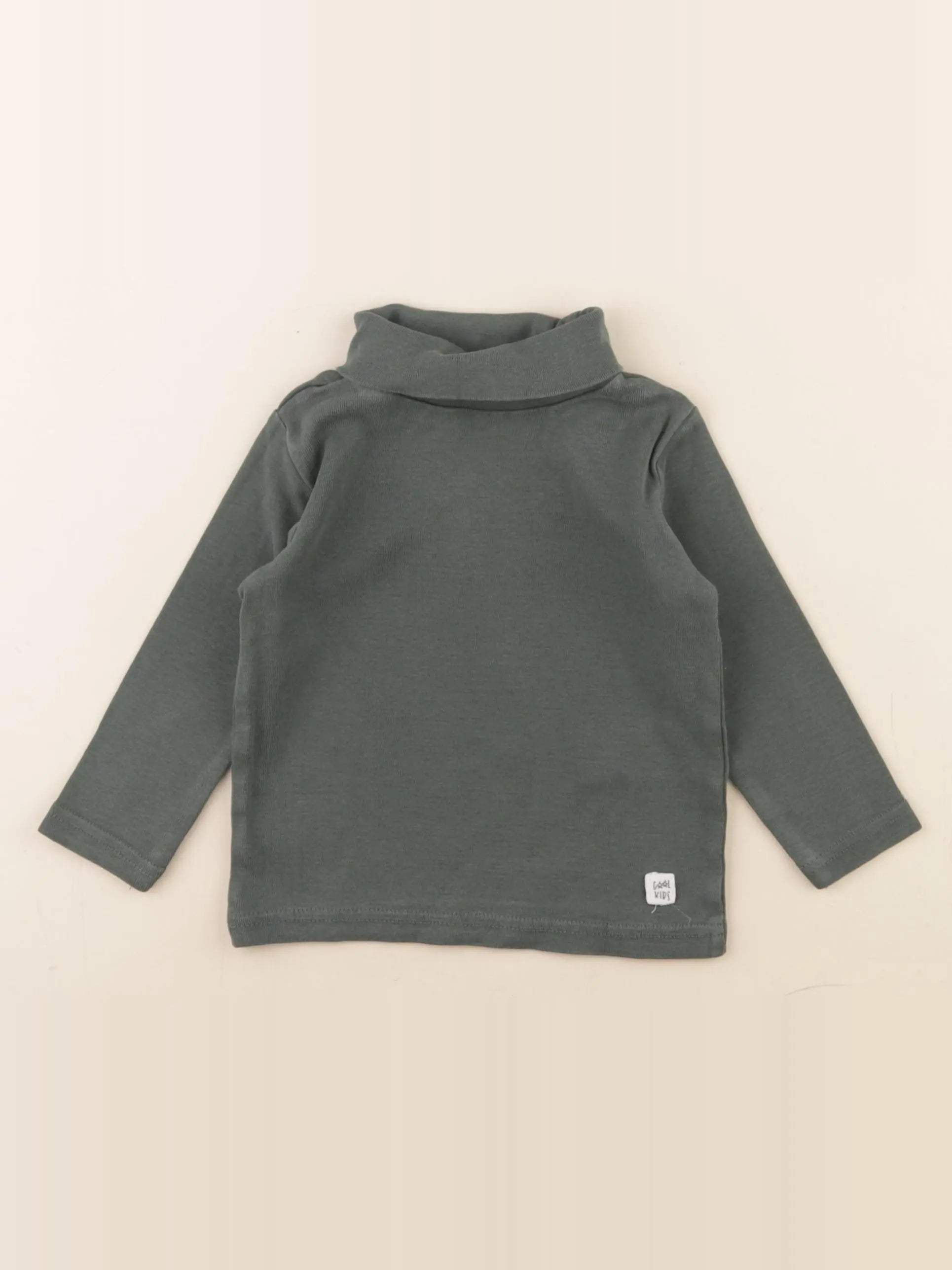 Vertbaudet - sous-pull vert - 2 ans