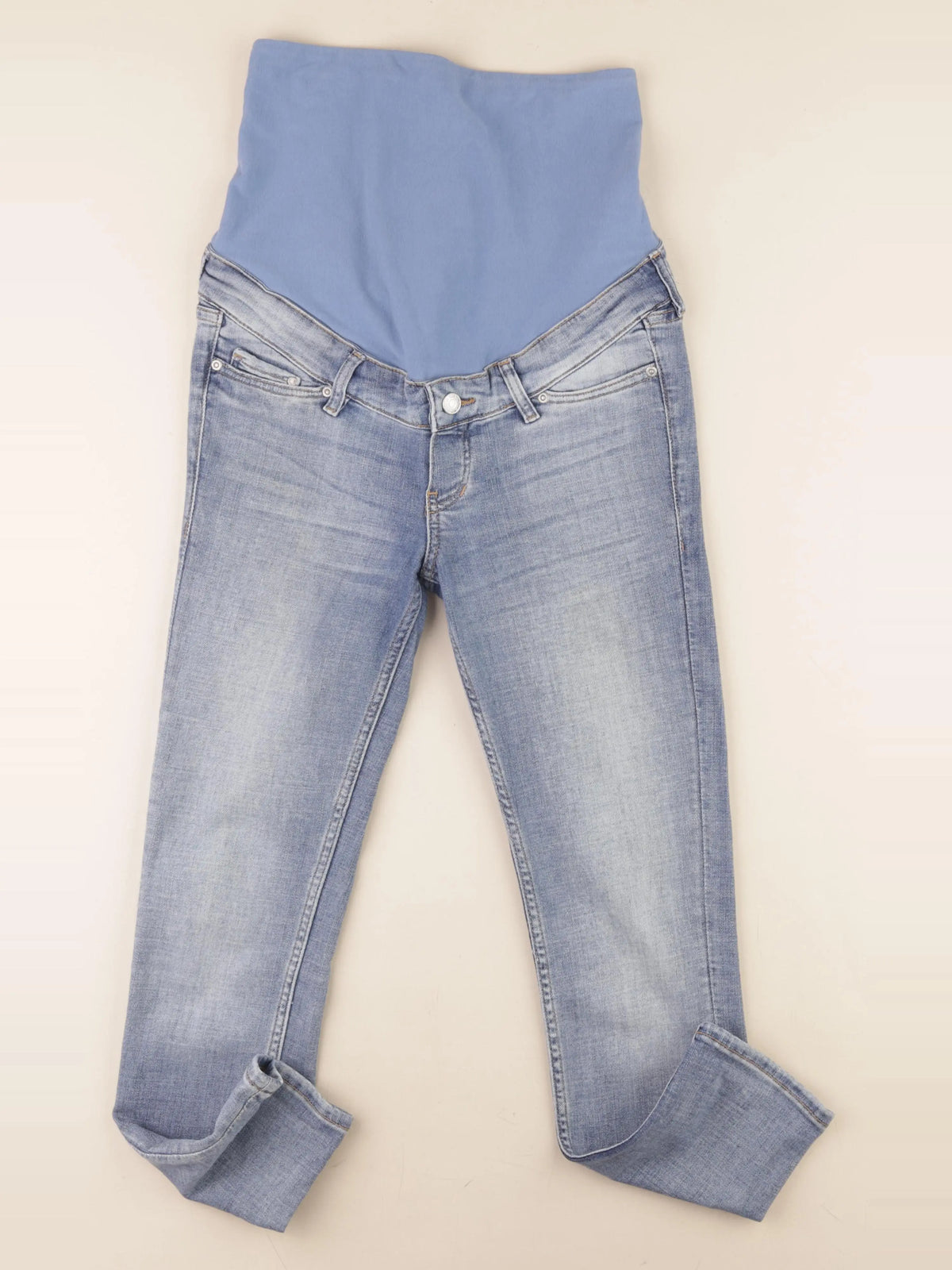H&M - jean grossesse bleu - 36