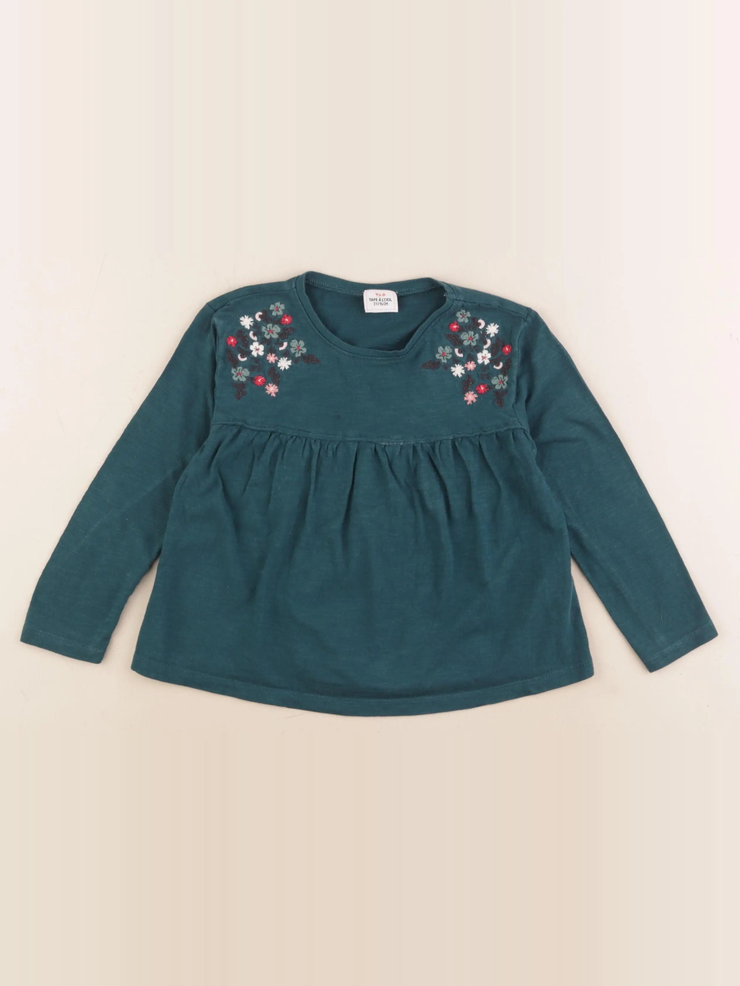 Tape à l'oeil - tee-shirt vert - 3 ans