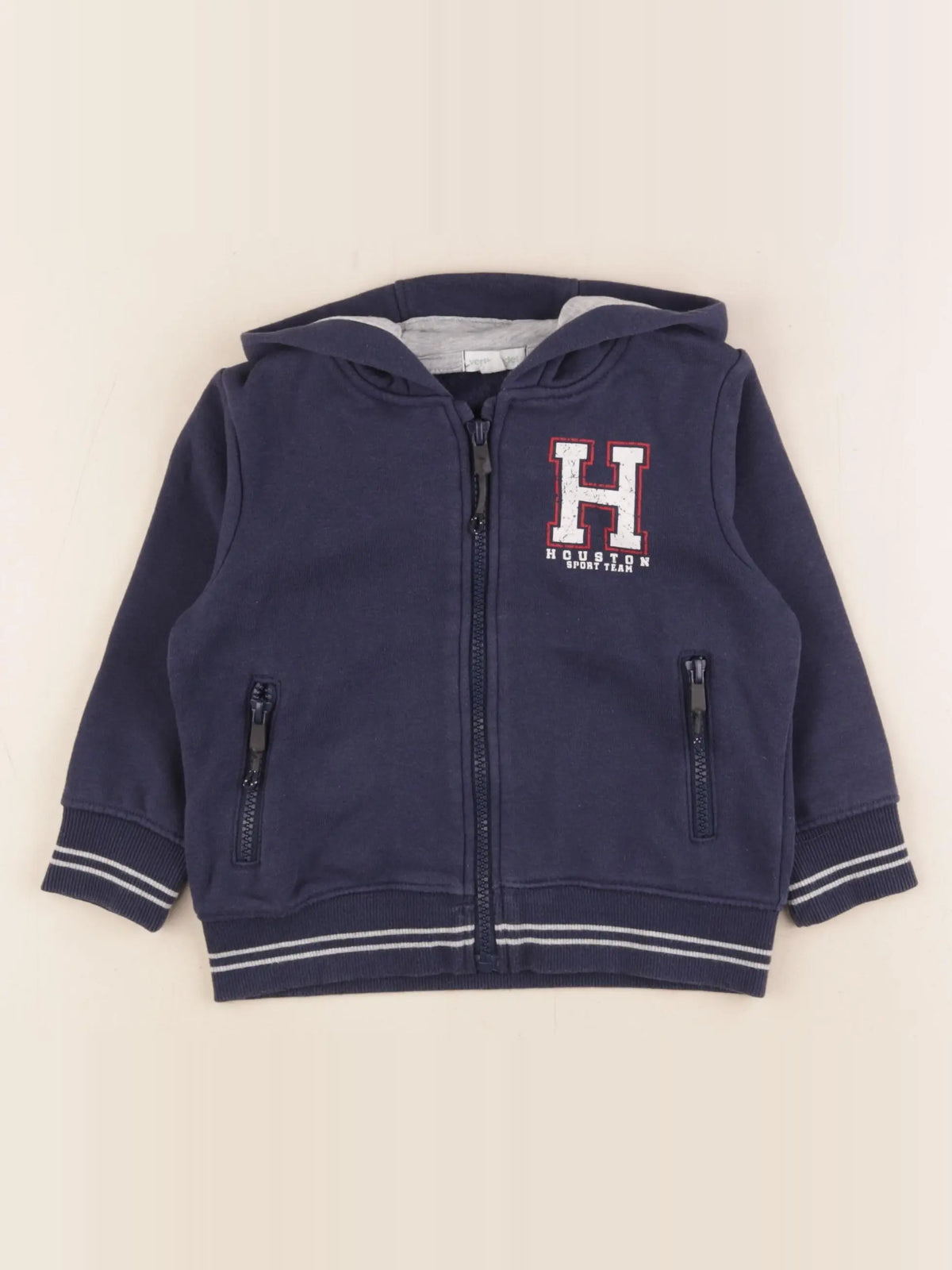 Vertbaudet - sweat bleu - 3 ans