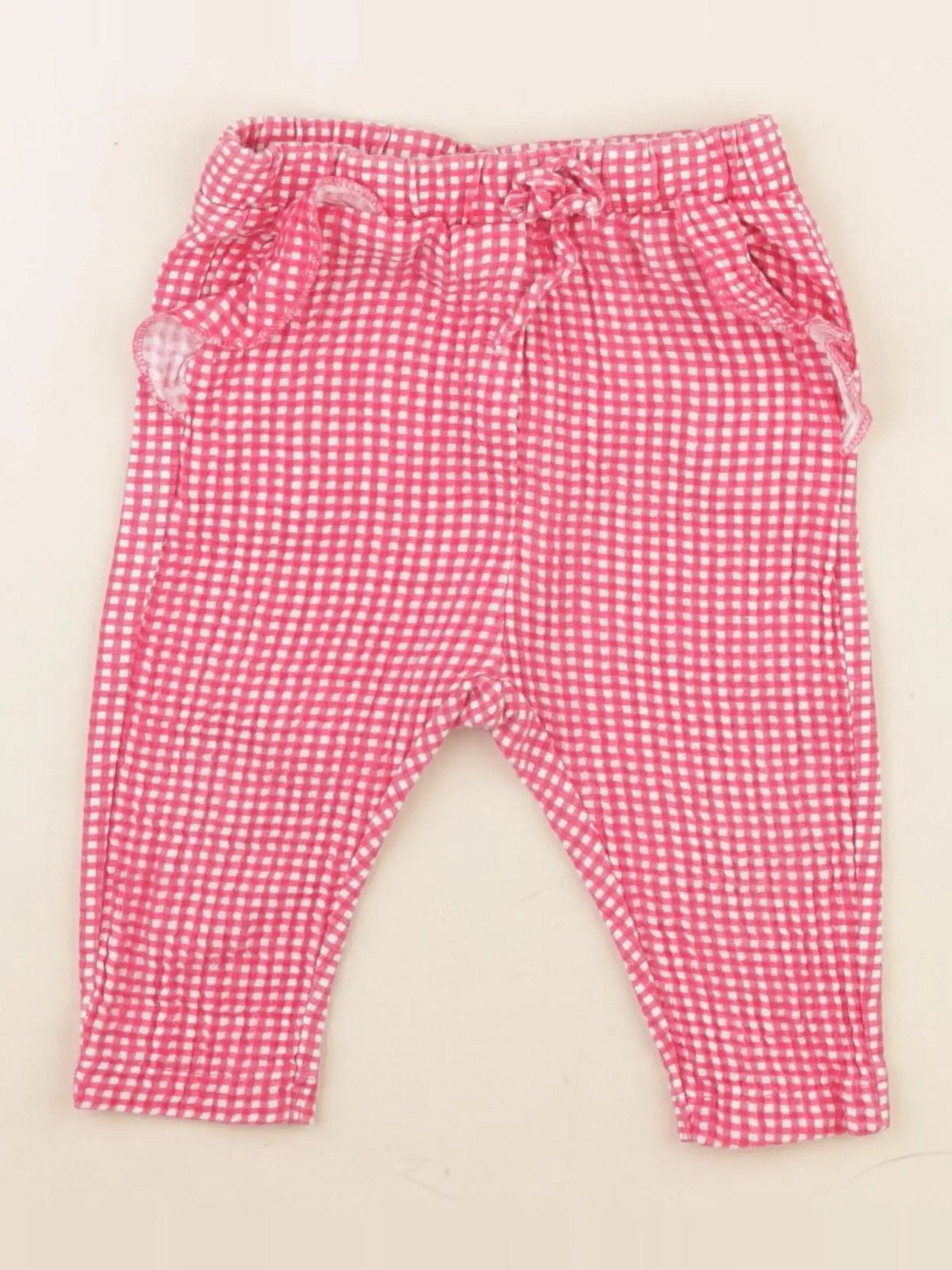Zara - pantalon rose - 6/9 mois