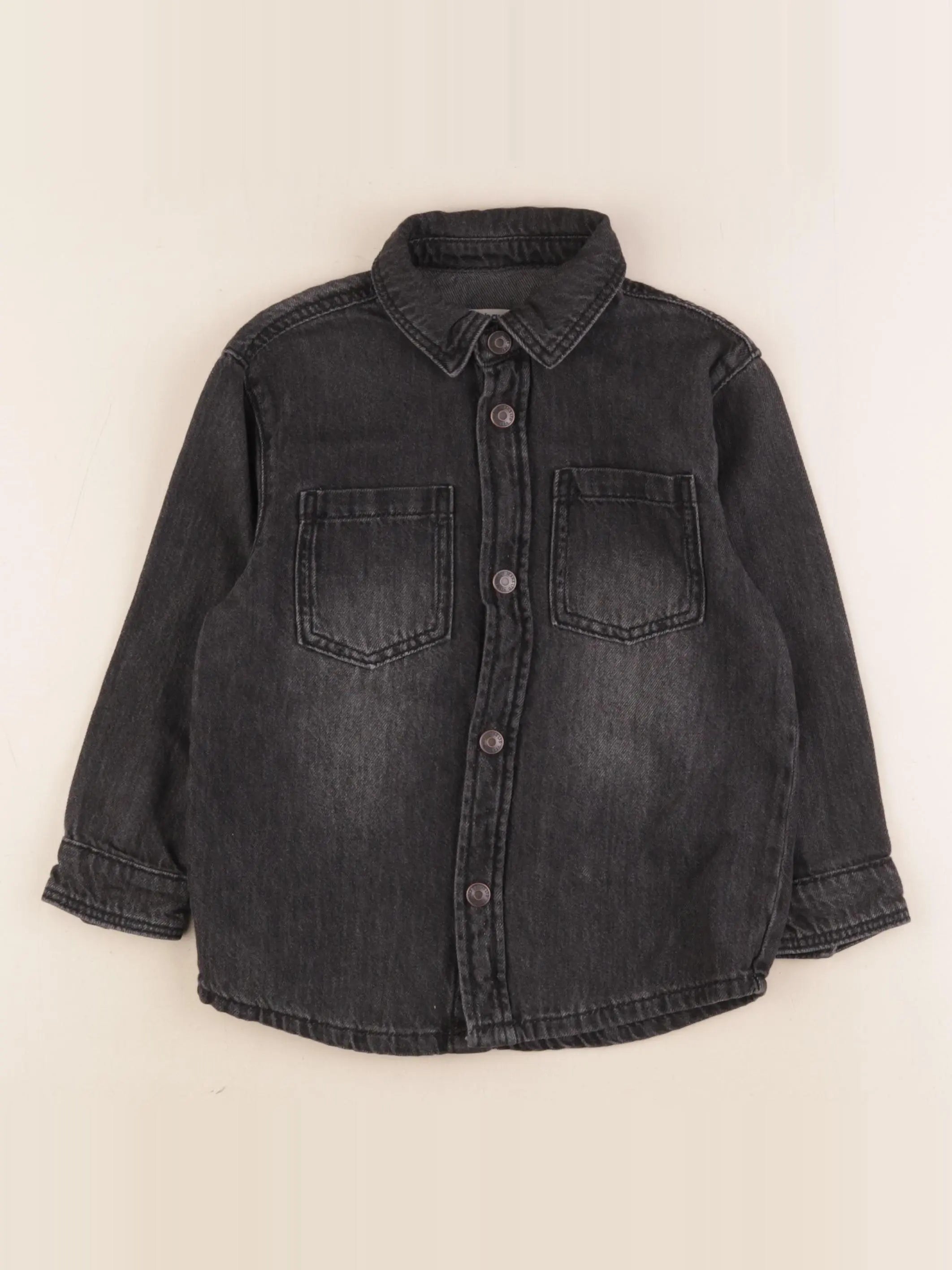 Vertbaudet - chemise noir - 5 ans