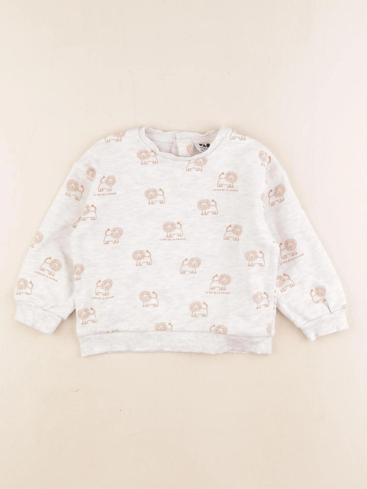 Tape à l'oeil - sweat gris - 24 mois