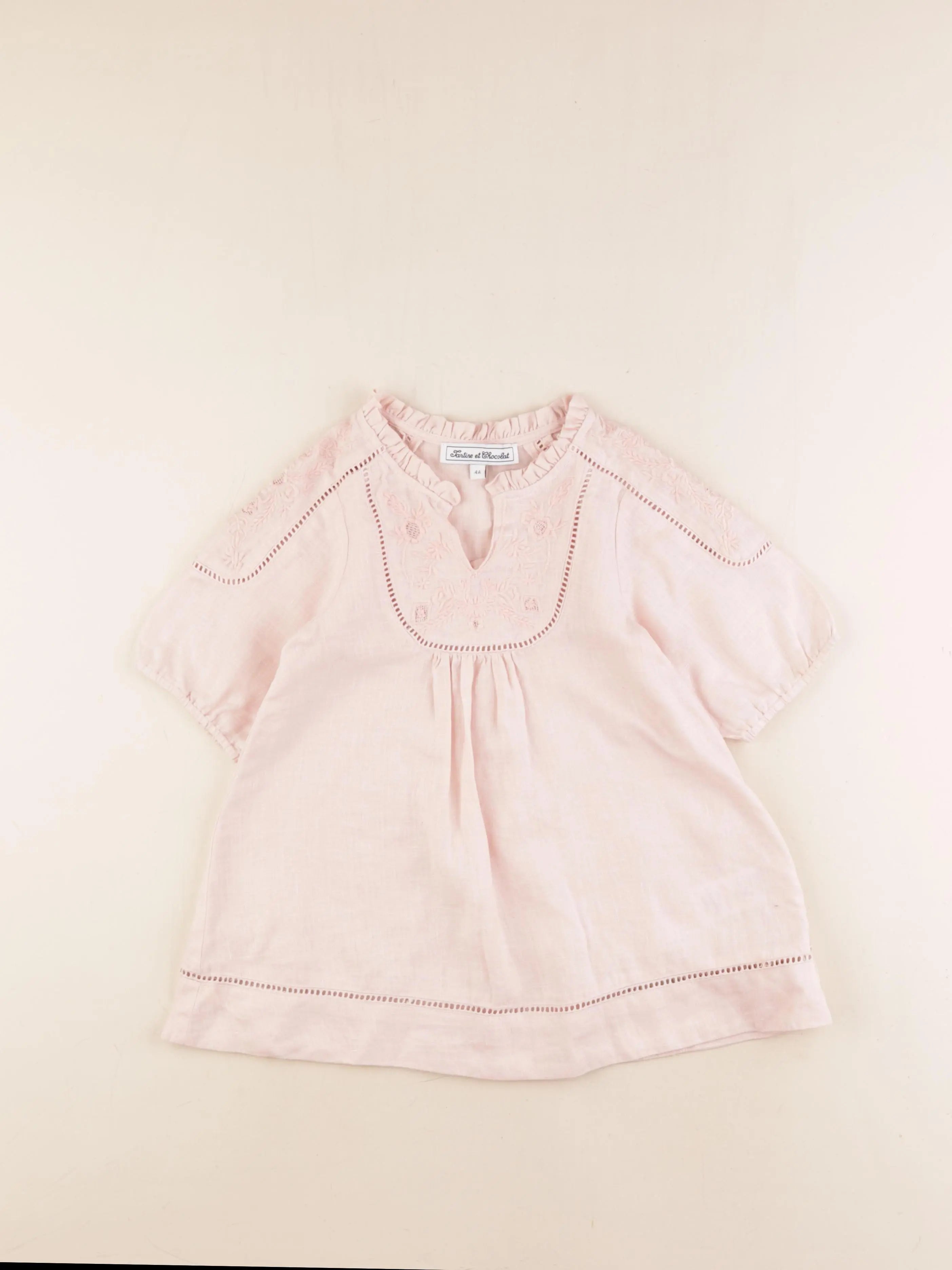 Tartine & Chocolat - robe rose - 4 ans