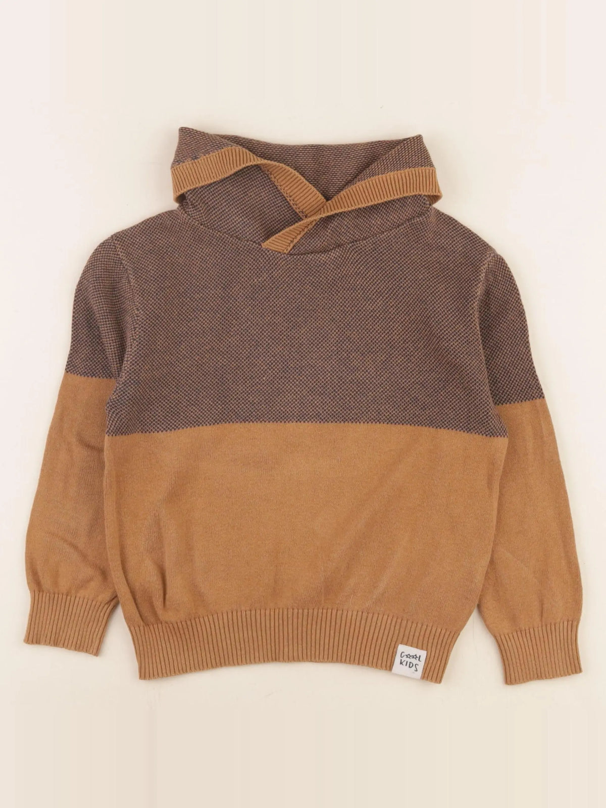 Vertbaudet - pull marron - 5 ans