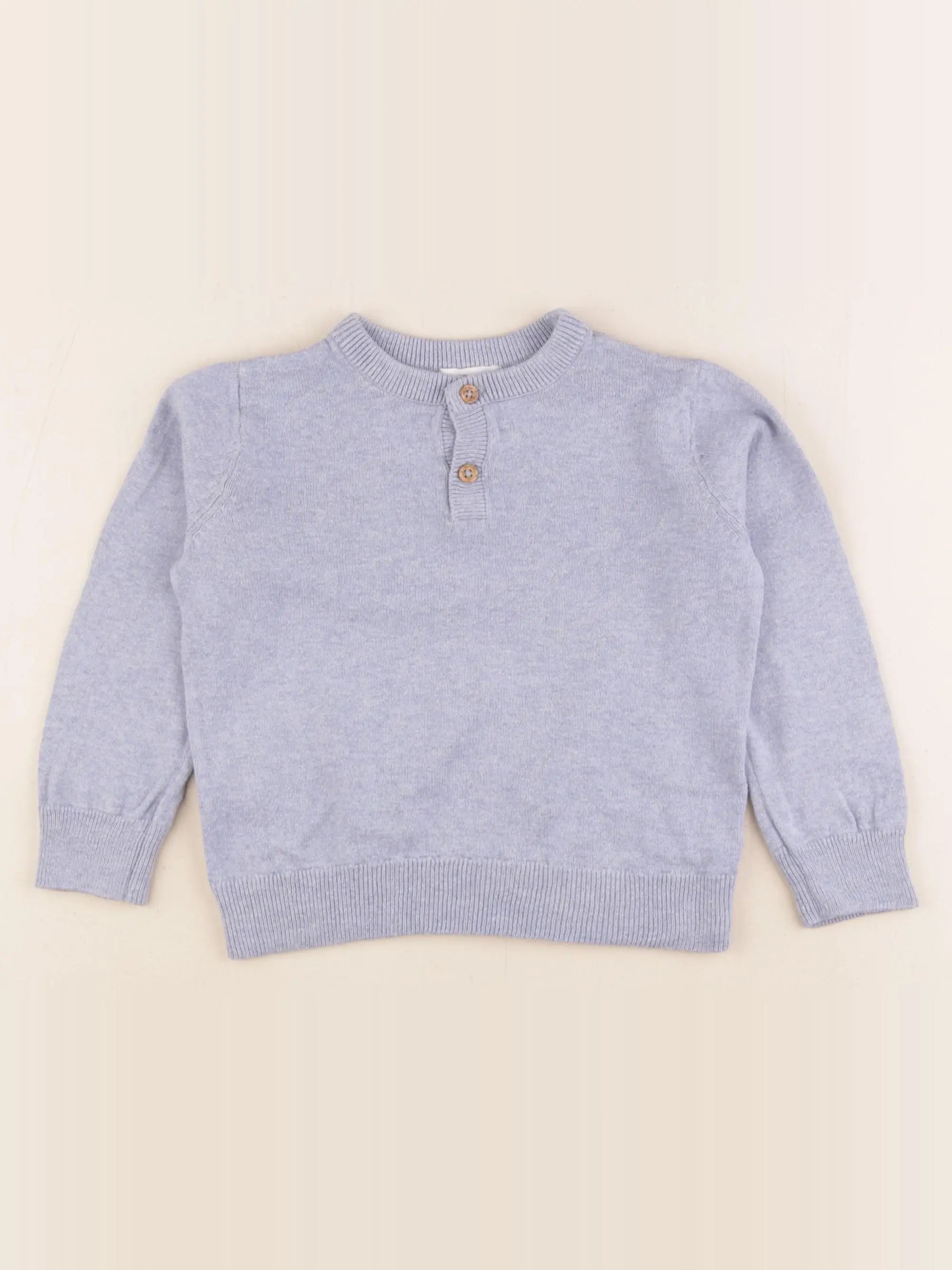 Vertbaudet - pull bleu - 3 ans