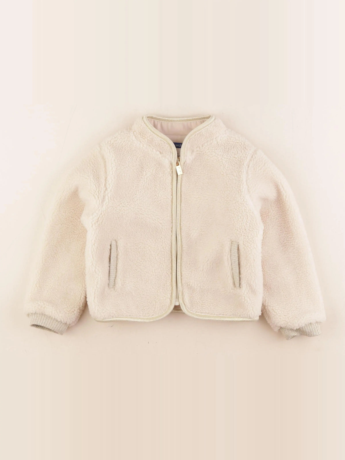 Okaidi - veste doublé beige - 4 ans