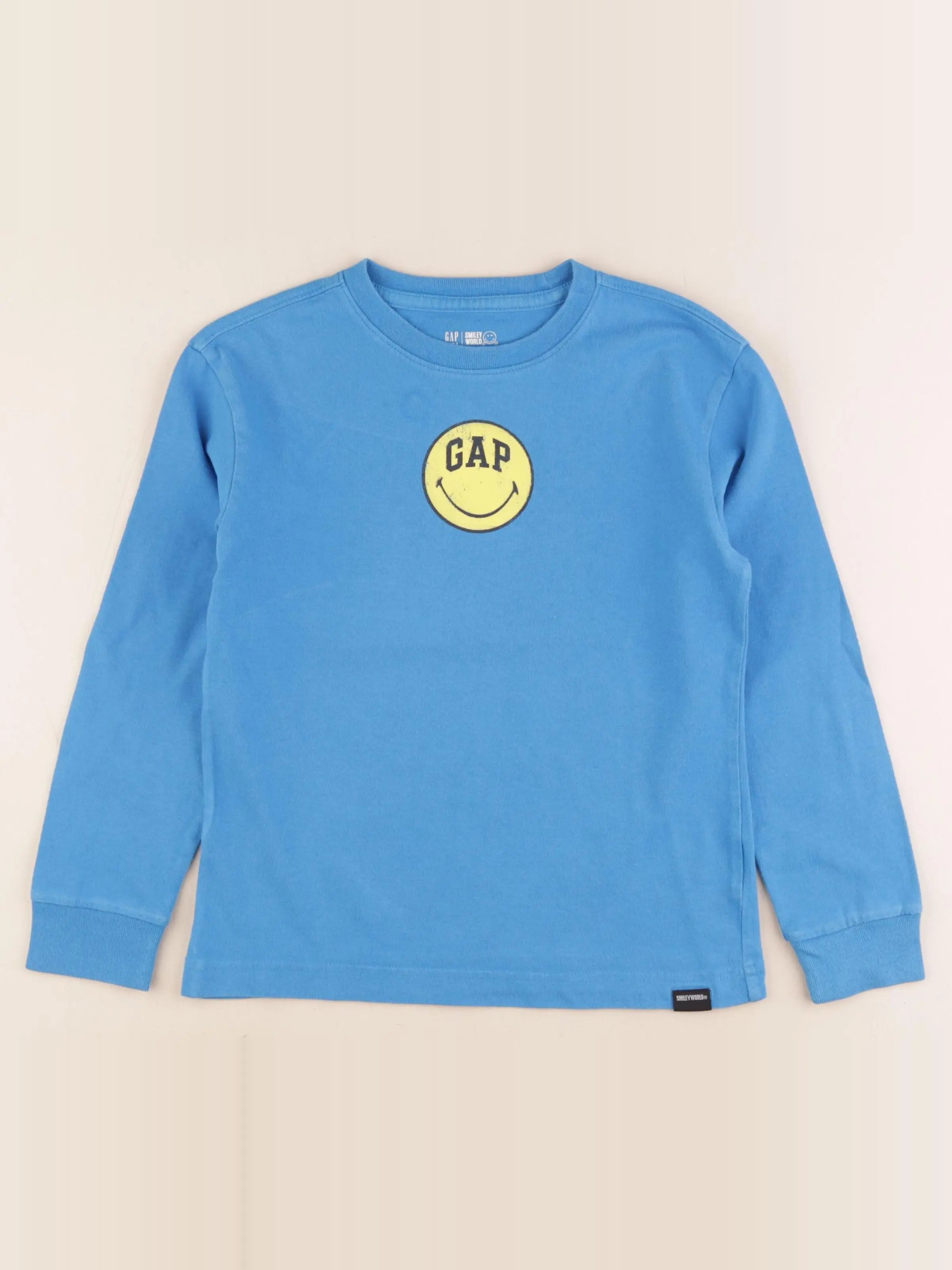 GAP - tee-shirt imprimé au dos bleu - 6/7 ans