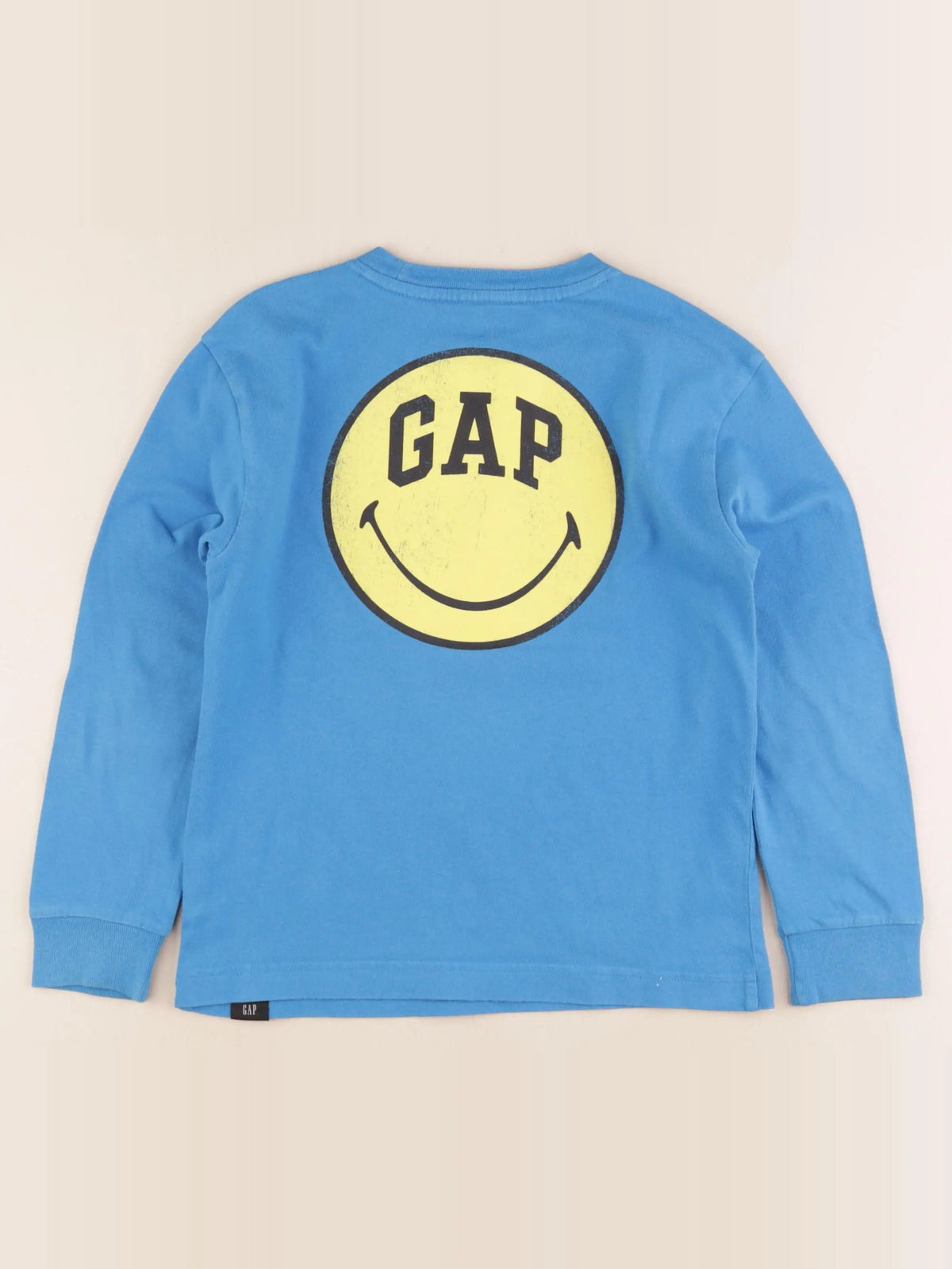 GAP - tee-shirt imprimé au dos bleu - 6/7 ans