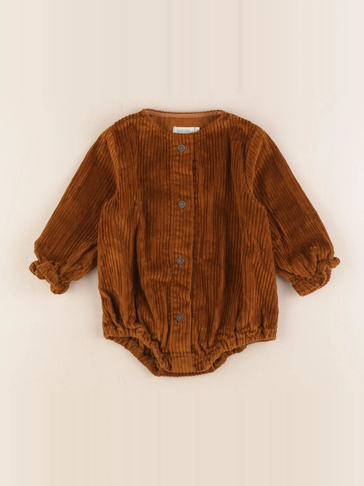 Boutchou - combinaison marron - 6 mois