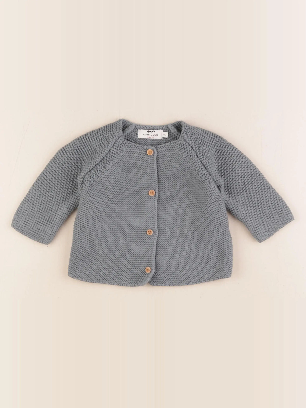 Cyrillus - gilet vert - 6 mois