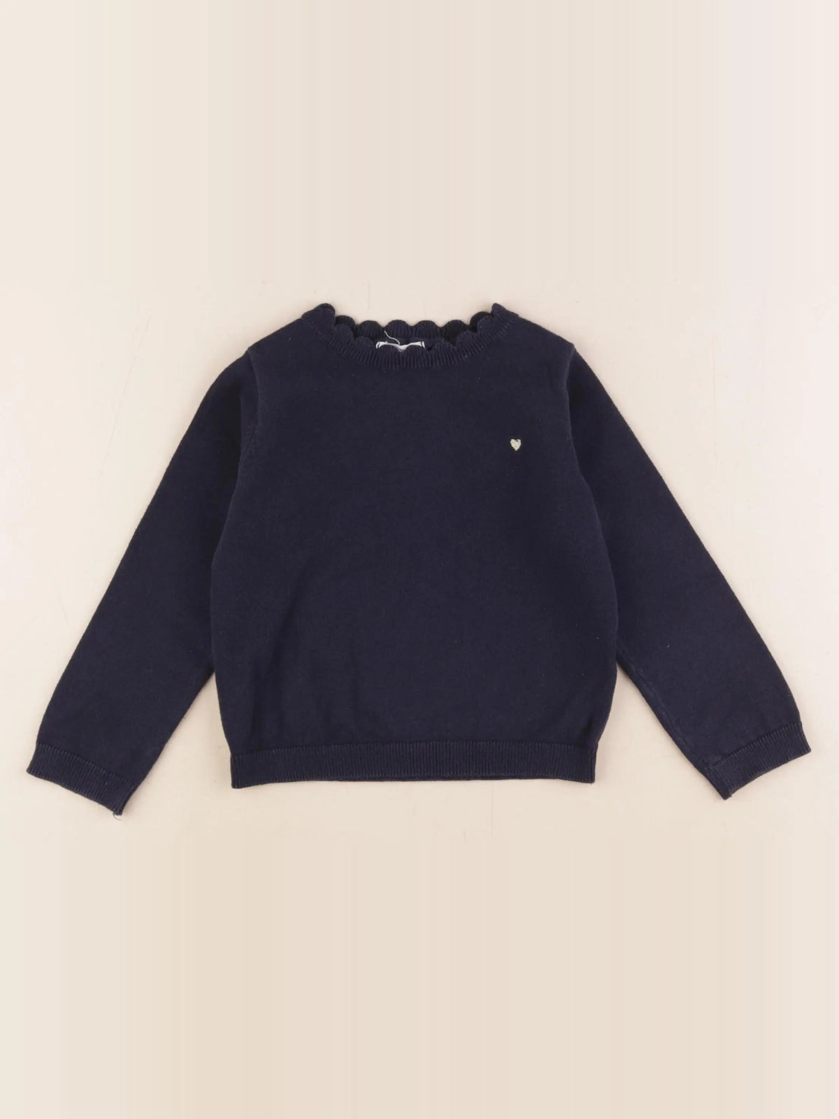 Vertbaudet - pull bleu - 3 ans