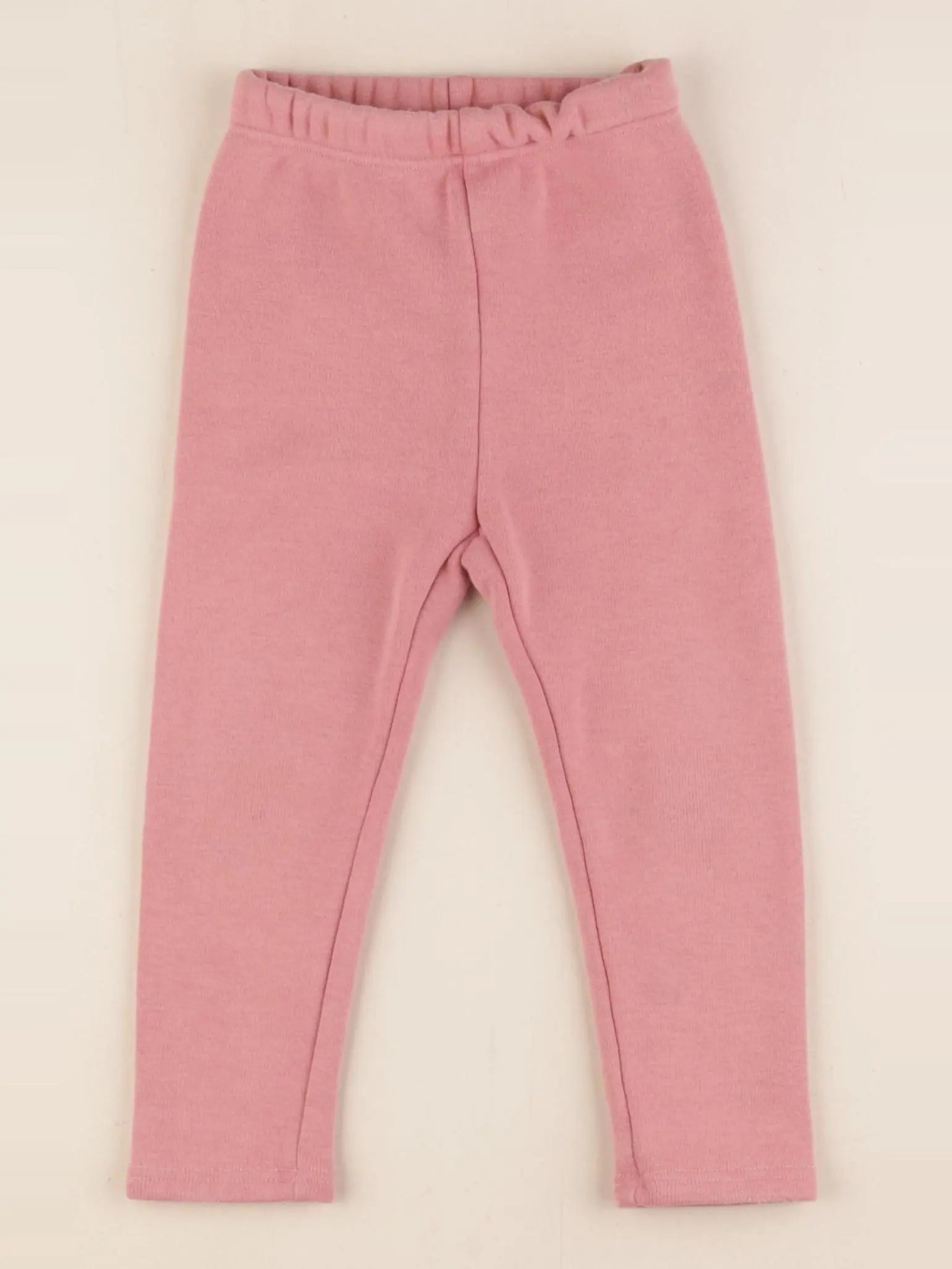 Vertbaudet - pantalon doublé rose - 3 ans