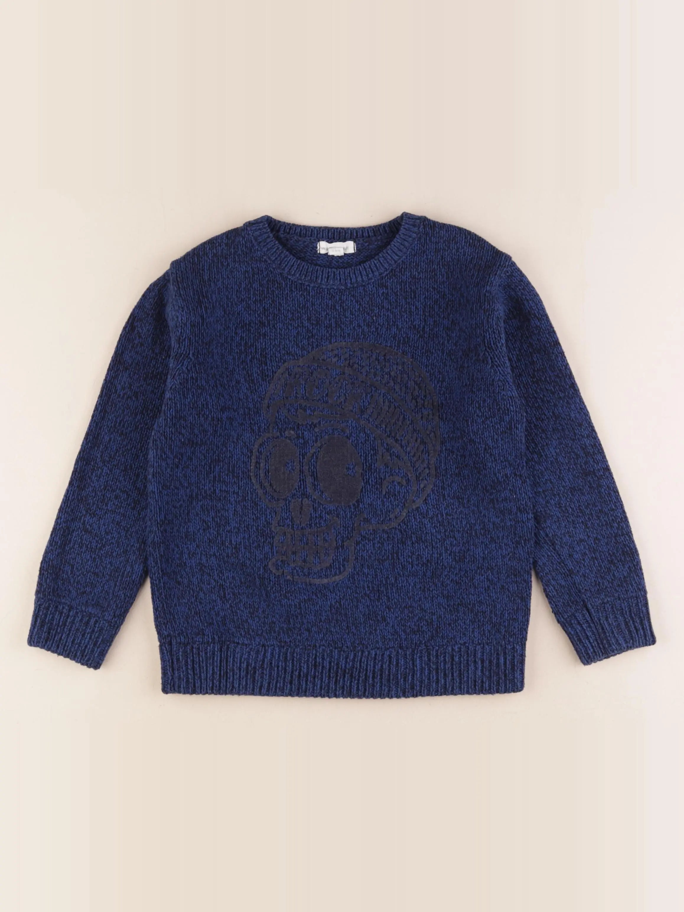 Vertbaudet - pull bleu - 5 ans
