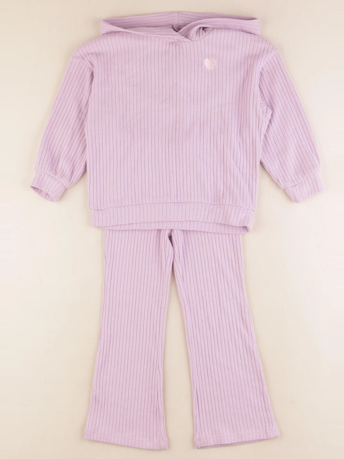 H&M - ensemble violet - 4/5 ans