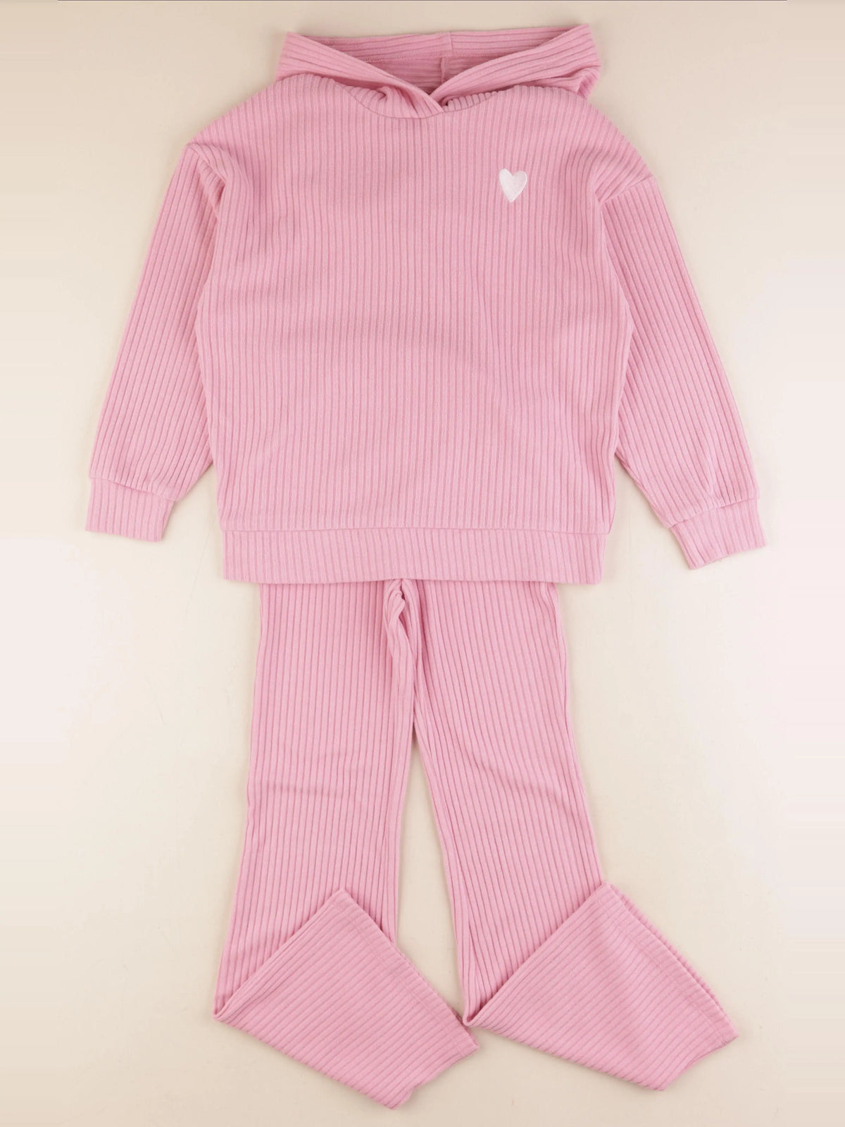 H&M - ensemble rose - 8/9 ans