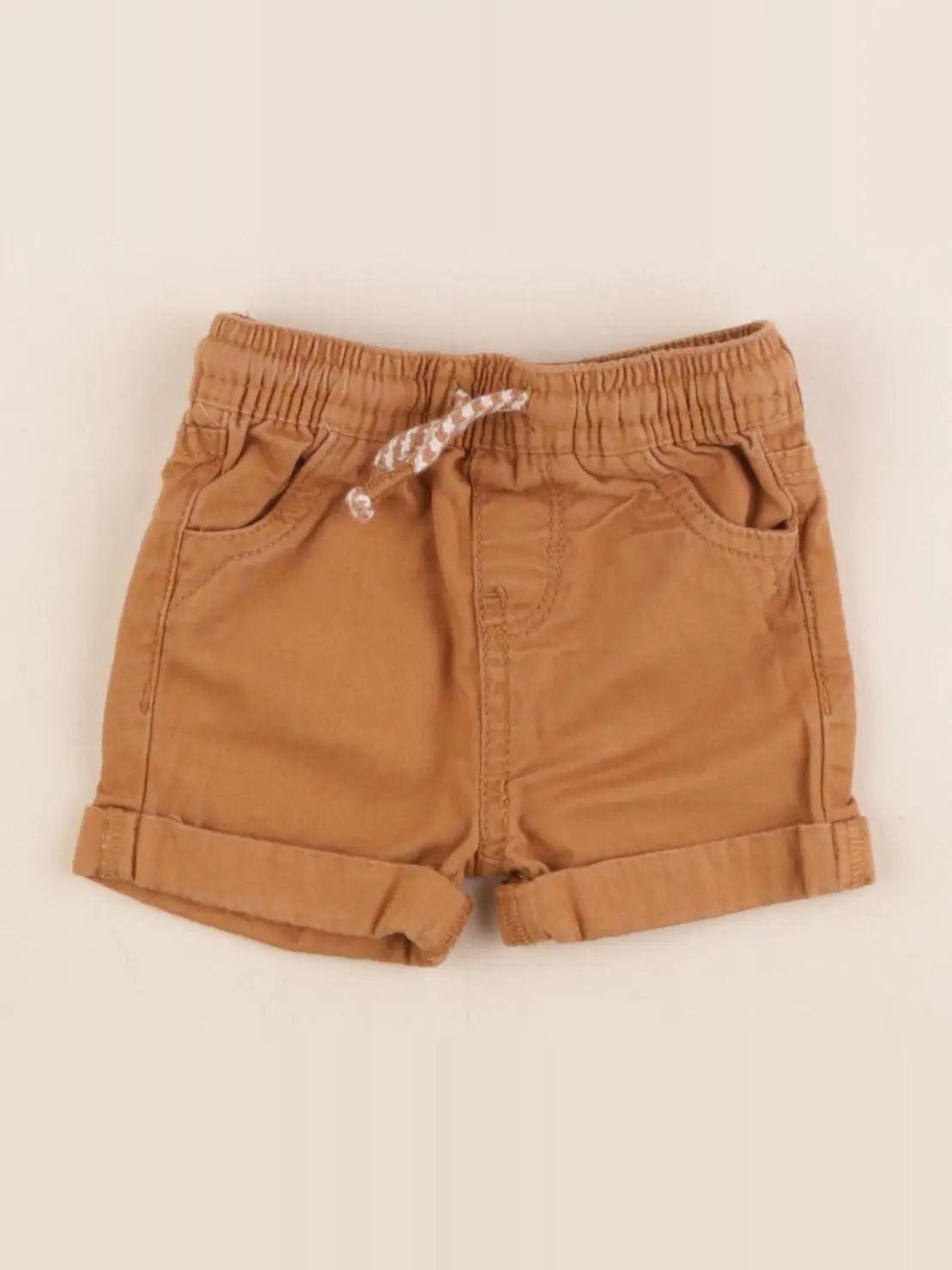 Vertbaudet - short marron - 3 mois
