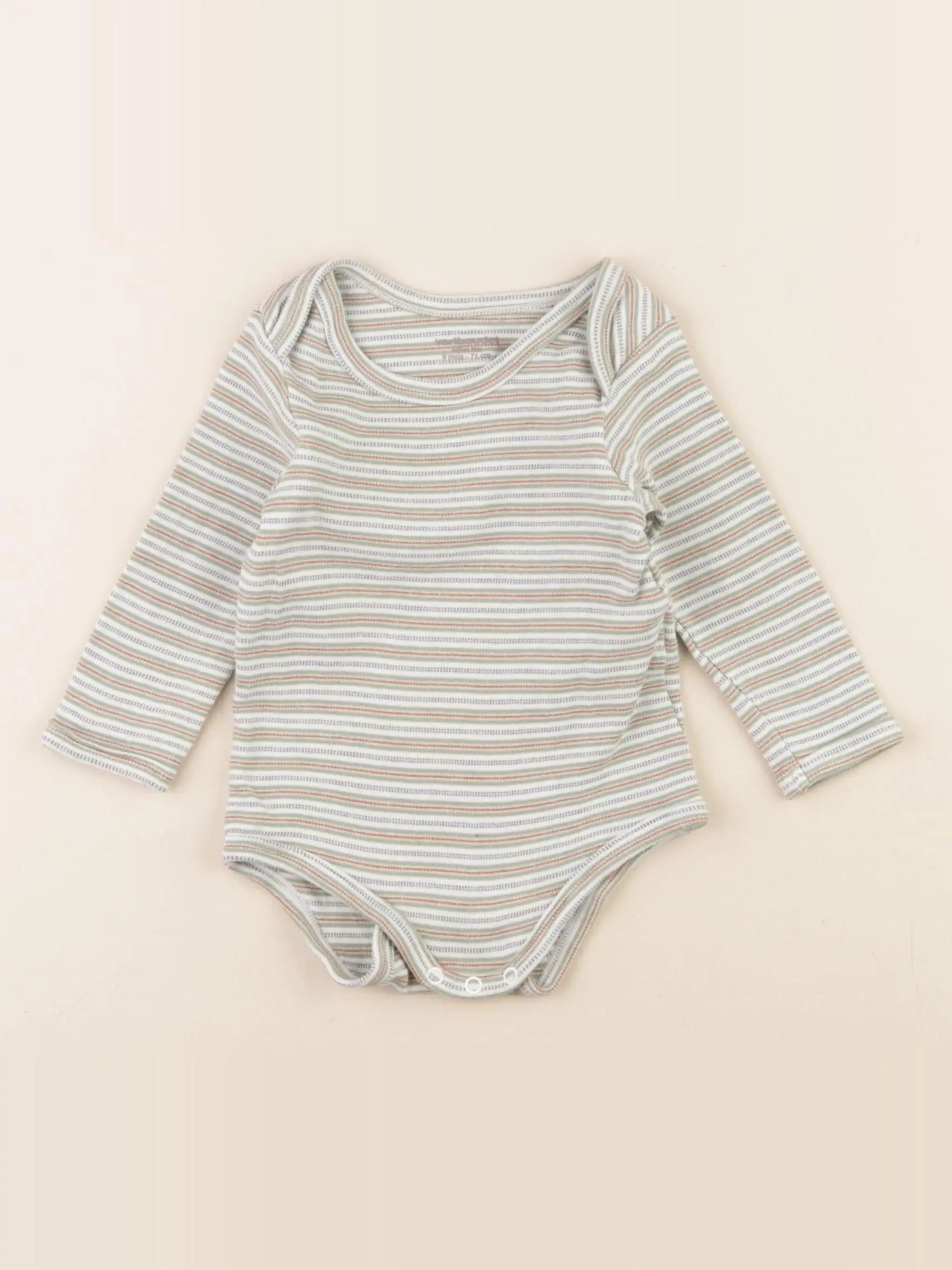 Vertbaudet - body vert - 9 mois