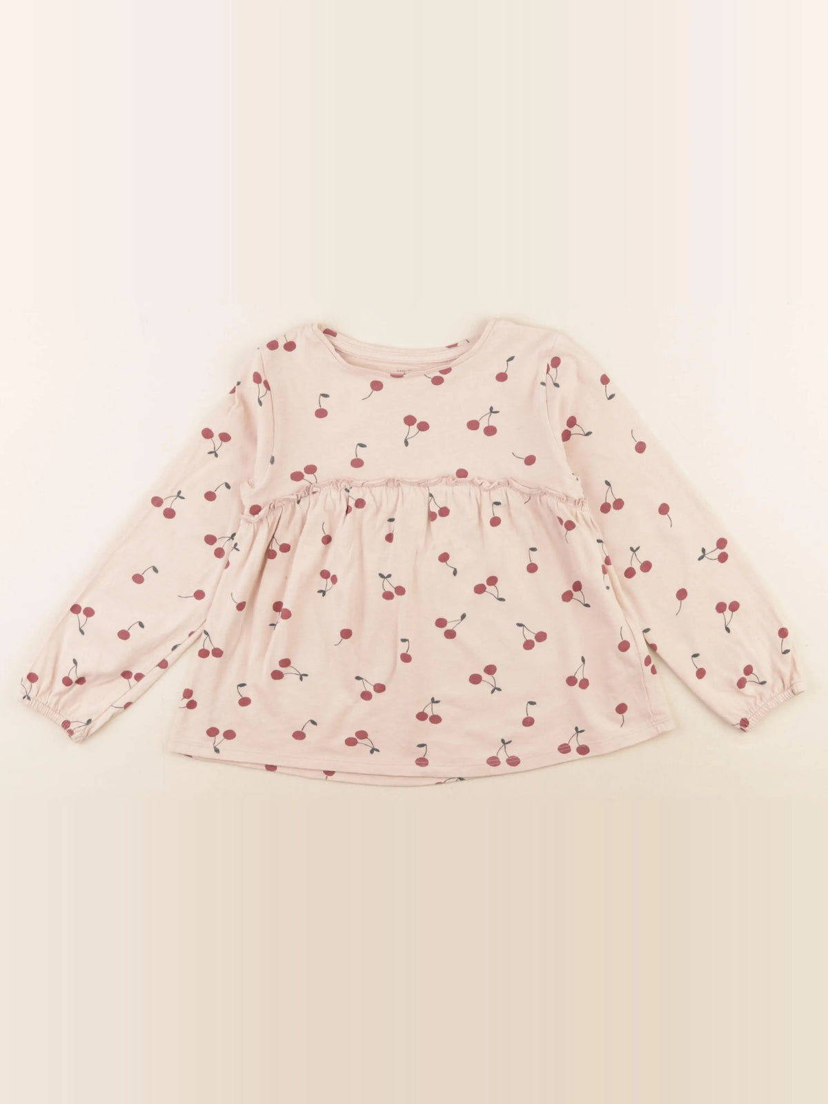 Vertbaudet - tee-shirt rose - 6 ans