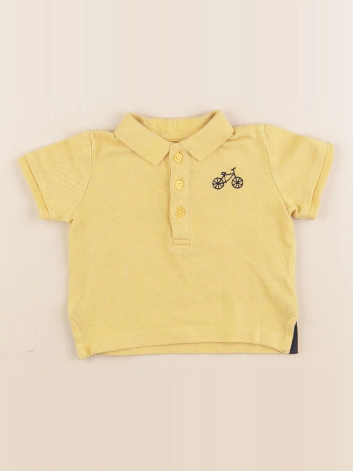 Boutchou - polo jaune - 9 mois