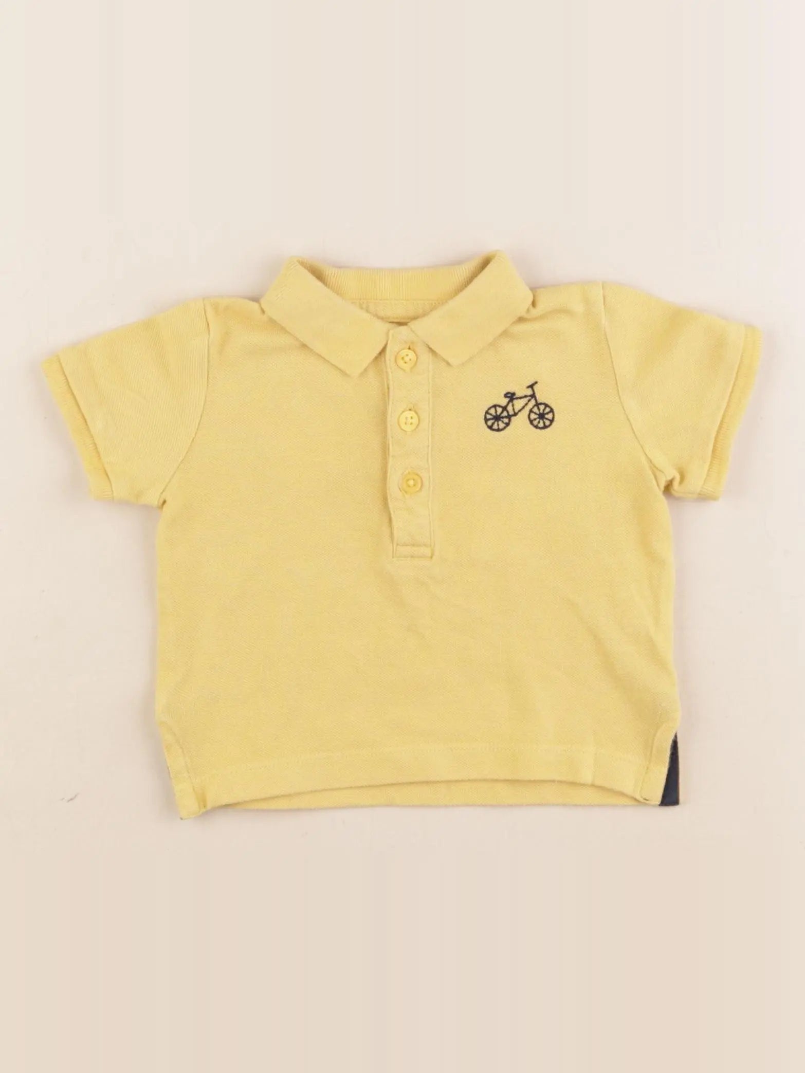 Boutchou - polo jaune - 9 mois