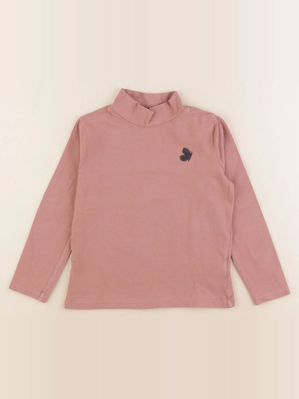 Vertbaudet - sous-pull rose - 6 ans
