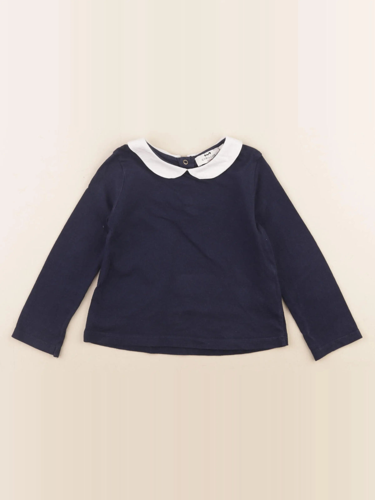 Cyrillus - tee-shirt bleu - 3 ans