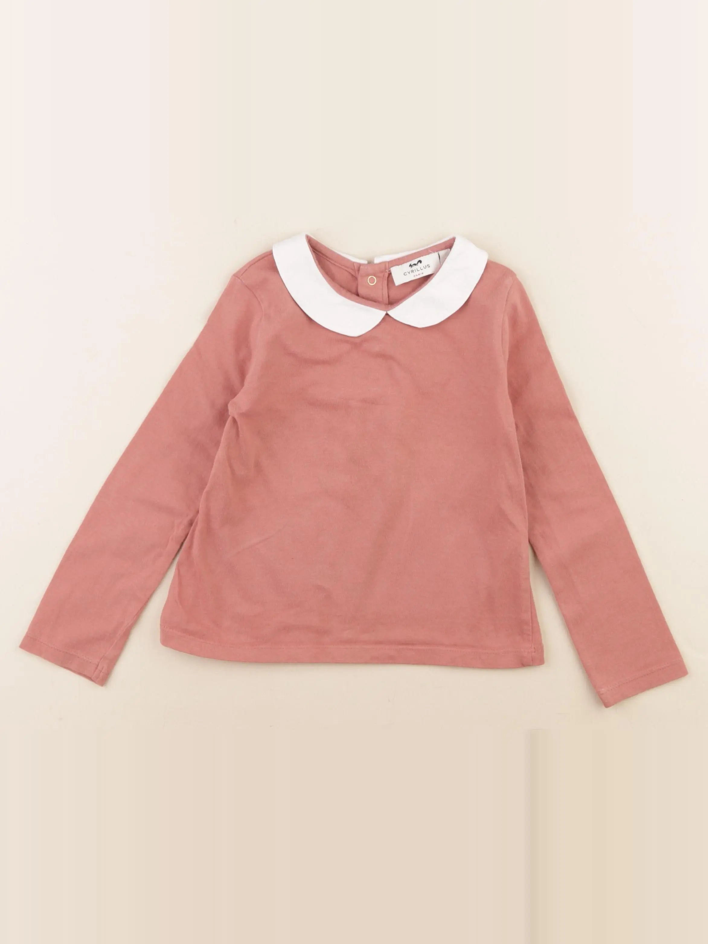 Cyrillus - tee-shirt rose - 3 ans