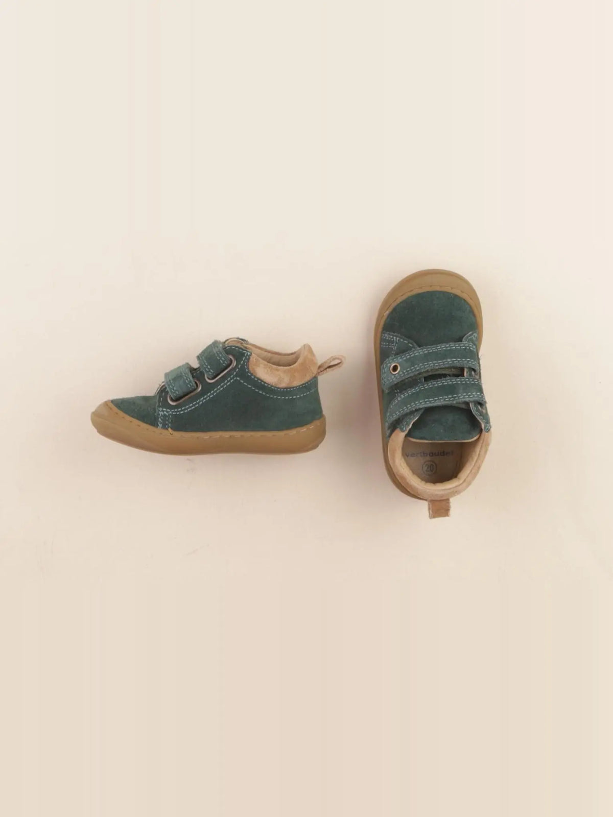 Vertbaudet - baskets vert - pointure 20