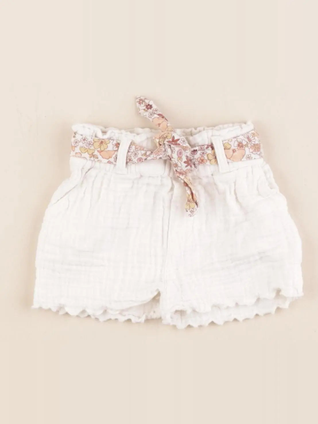 Vertbaudet - short blanc - 3 mois