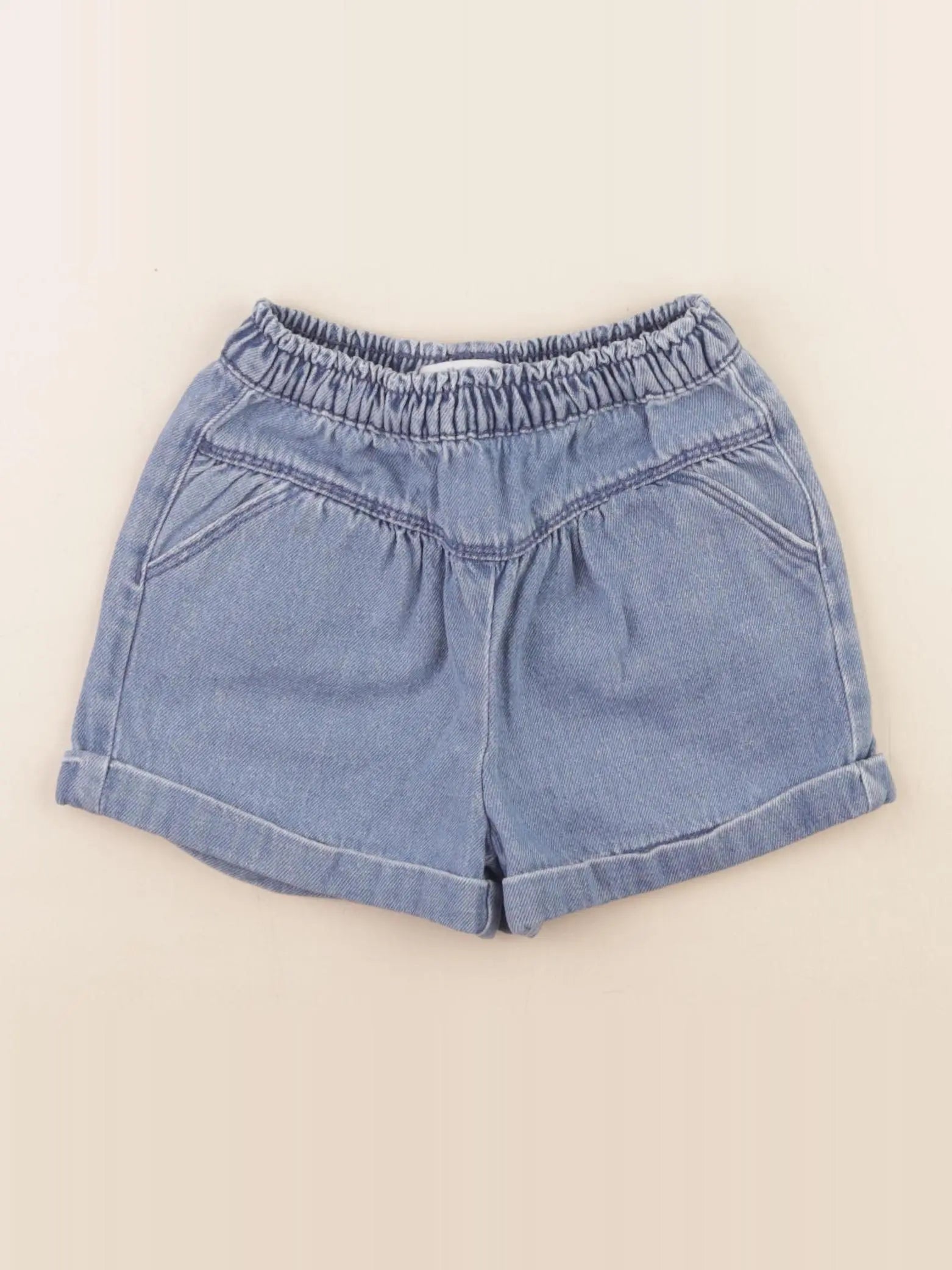 Vertbaudet - short bleu - 24 mois